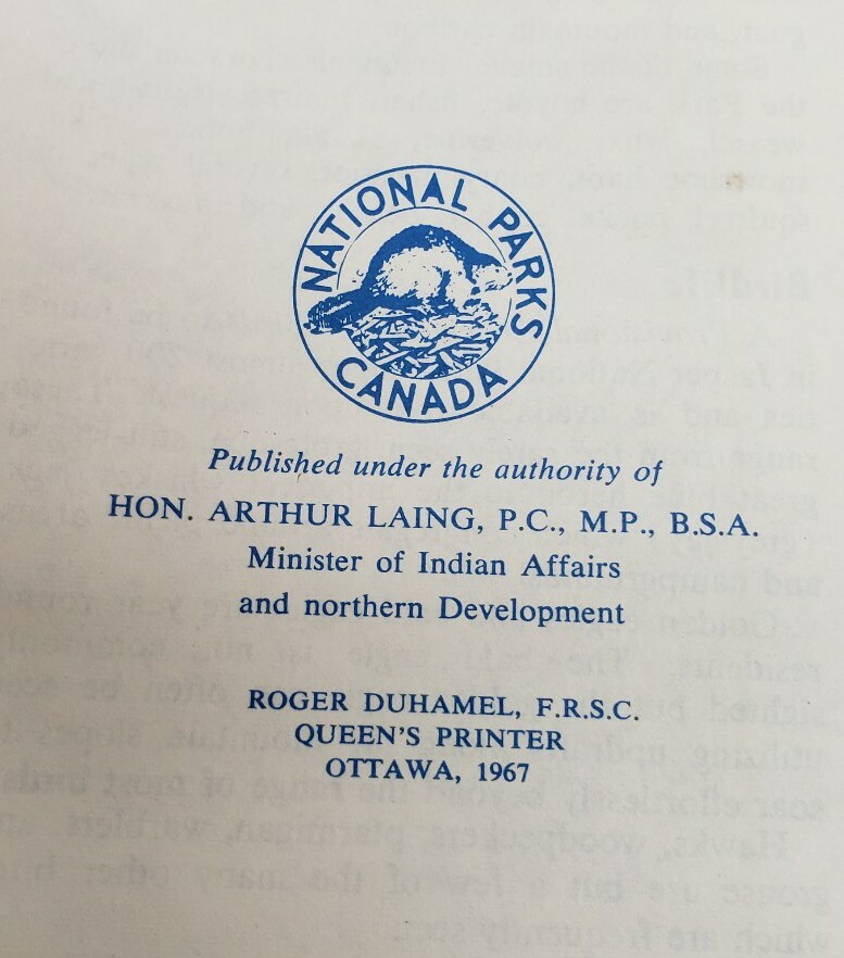 1967 Jasper National Park Vintage Brochure – Alberta Canada