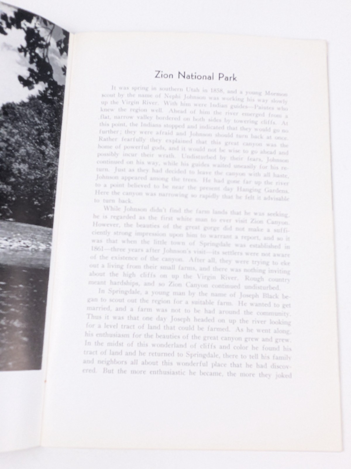 1946 – The Rainbow Canyon Country by Russel K Grater Zion National Park – B14