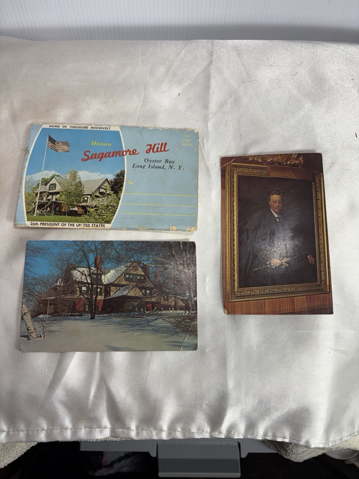 Sagamore Hill Historic Assortment – Very Rare In Nice Condition – 3 Piece Set