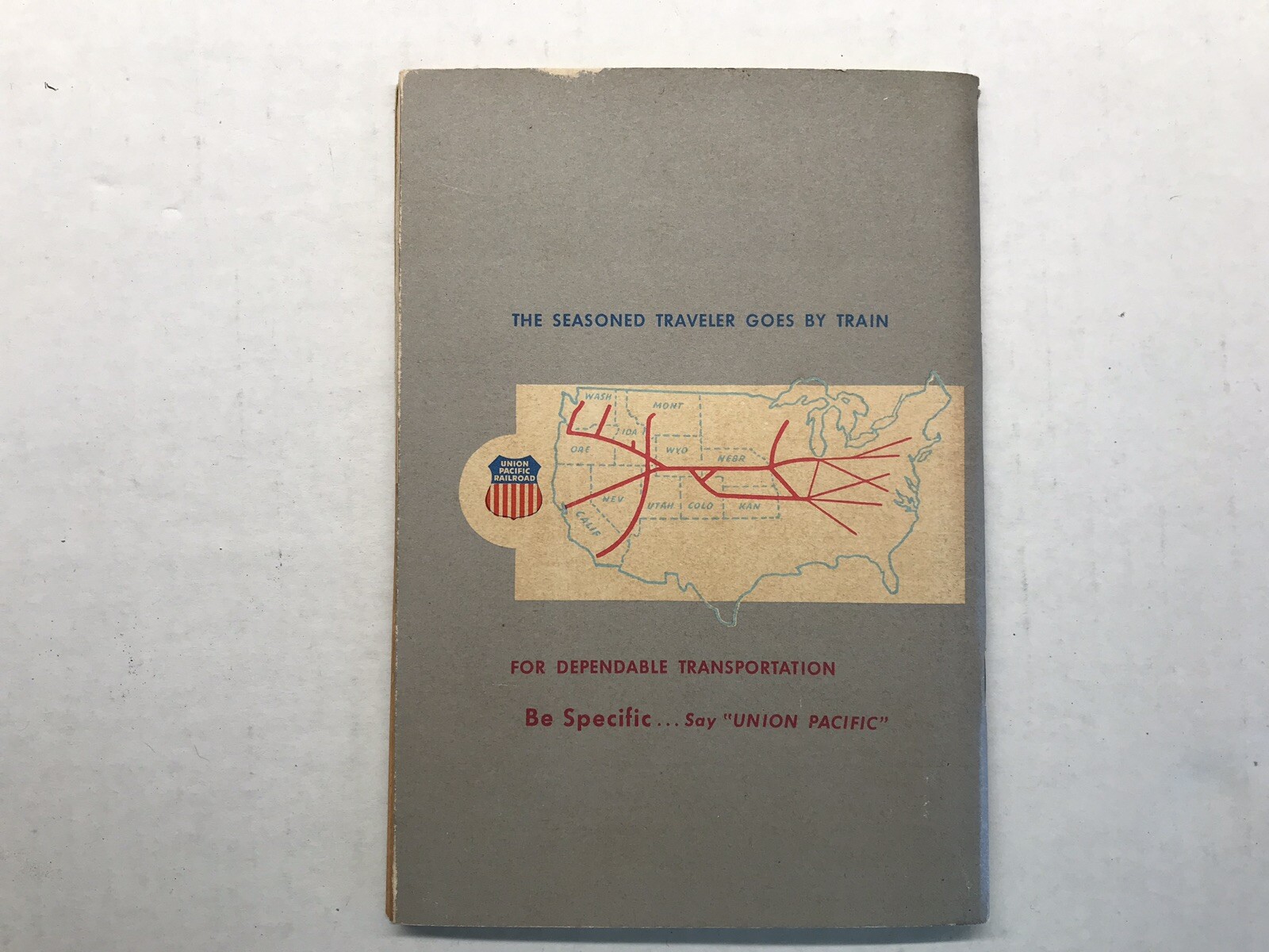 1953 Yellowstone and Grand Teton National Parks Union Pacific Railroad Brochure