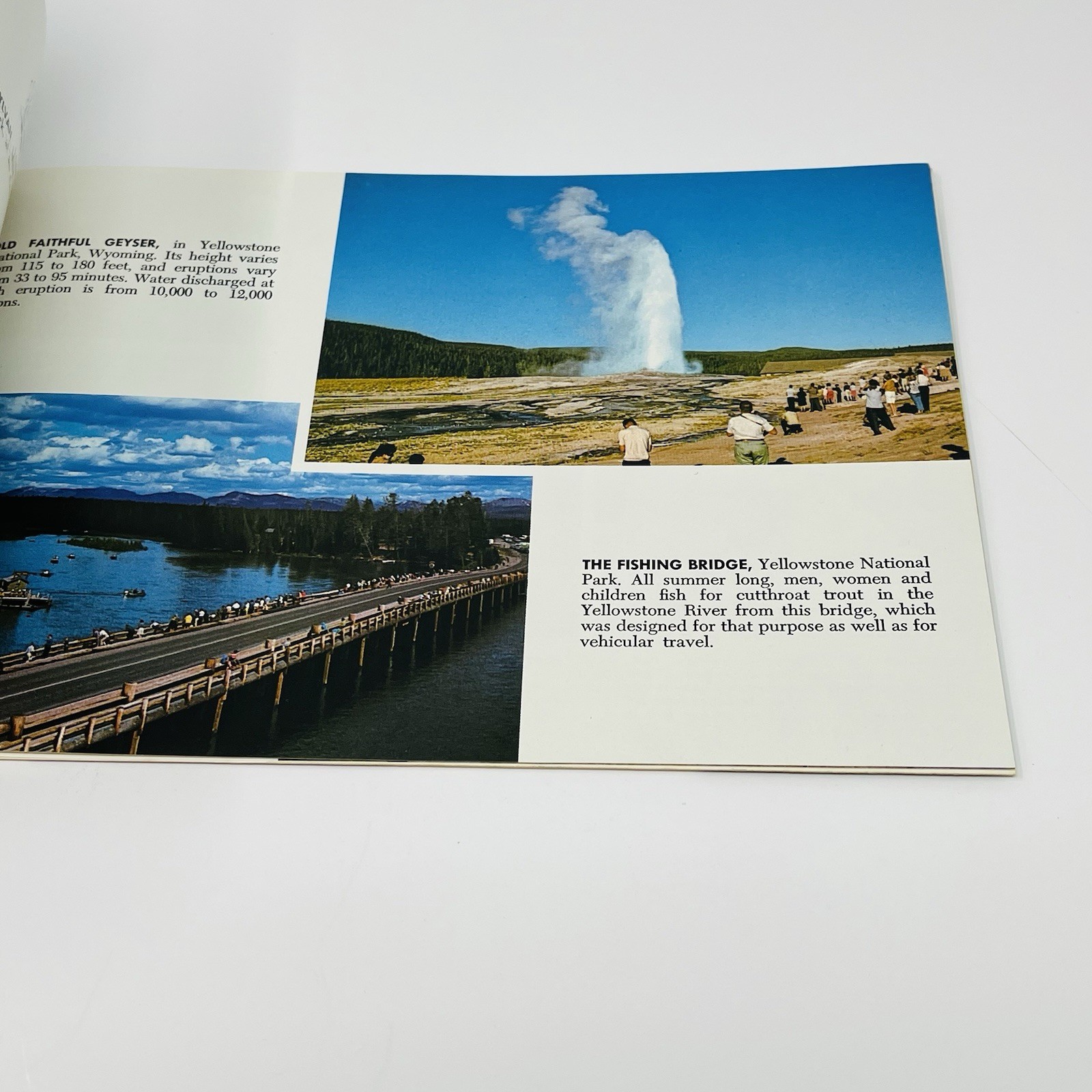 1960’s Yellowstone And Grand Teton Jackson Hole County Tourist Guide Map Book