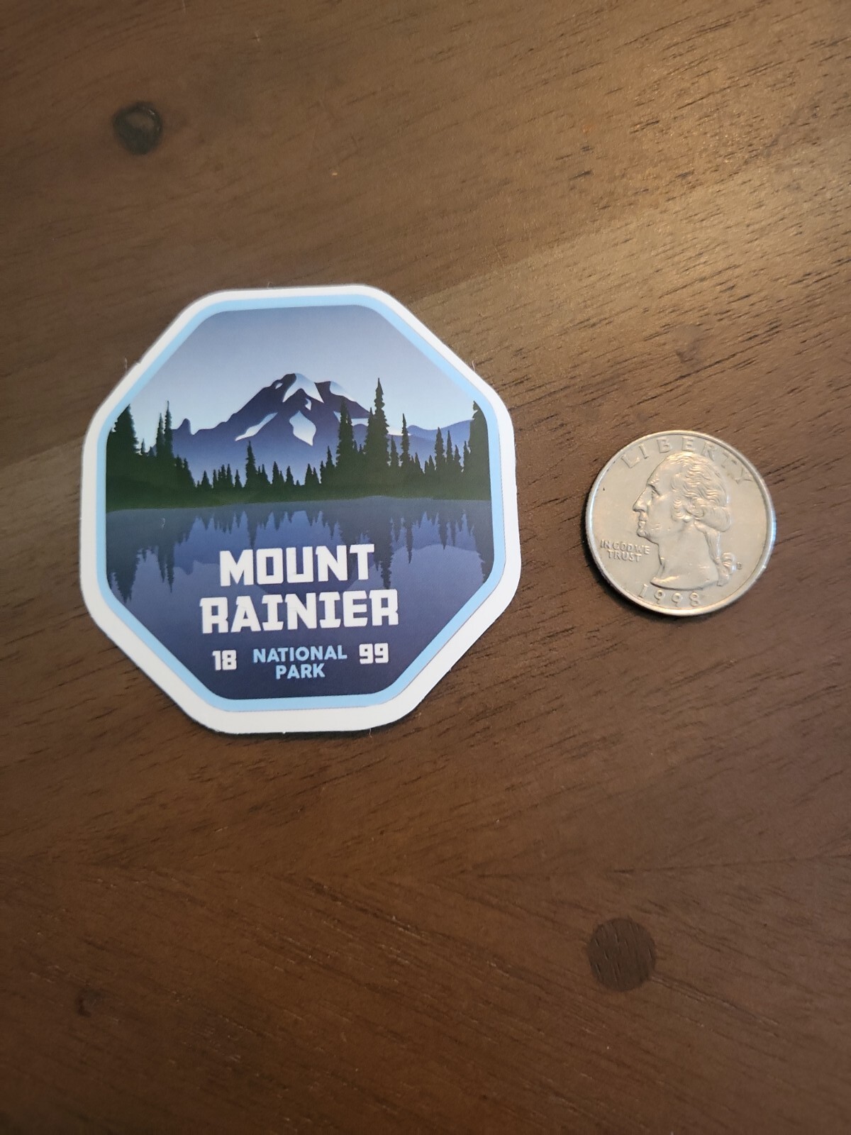 Mount Rainier National Park Sticker Decal – Matte