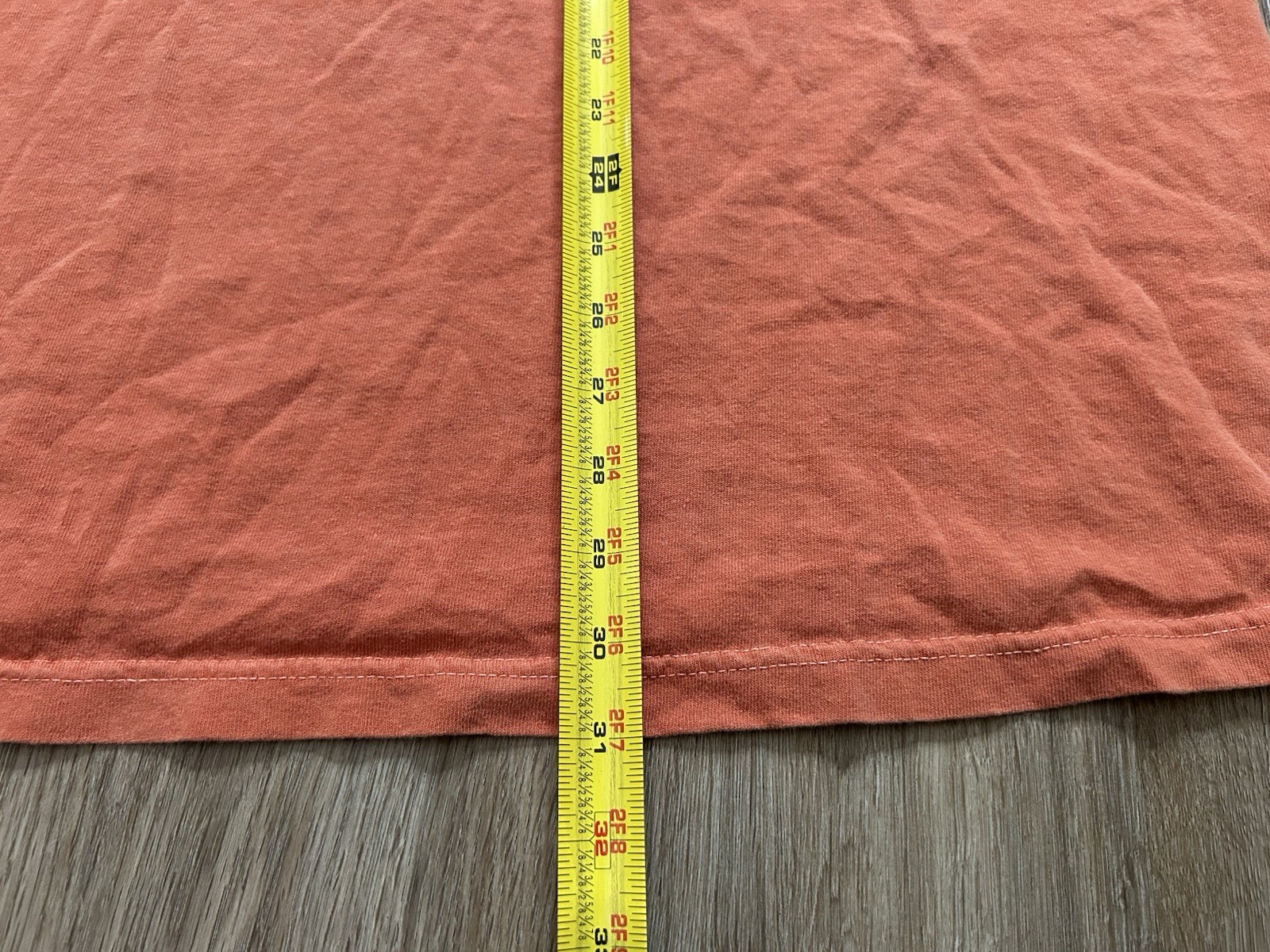Vintage Bison Country Yellowstone National Park My Dyer Orange Shirt XXL