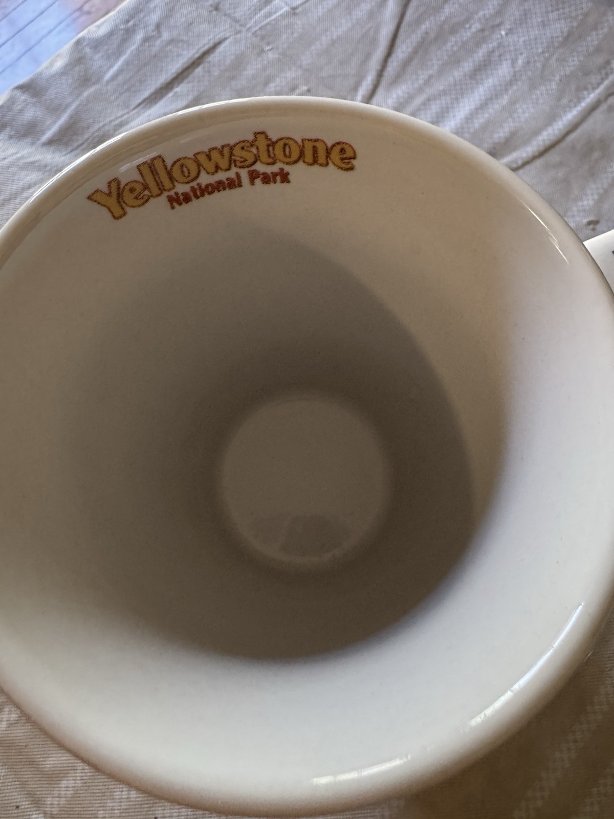 Yellowstone National Park Ceramic Coffee Cup Mug VTG NIB. 16oz