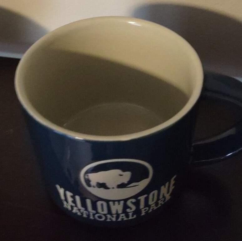 Yellowstone National Park General Store Buffalo Embossed Cup Mug
