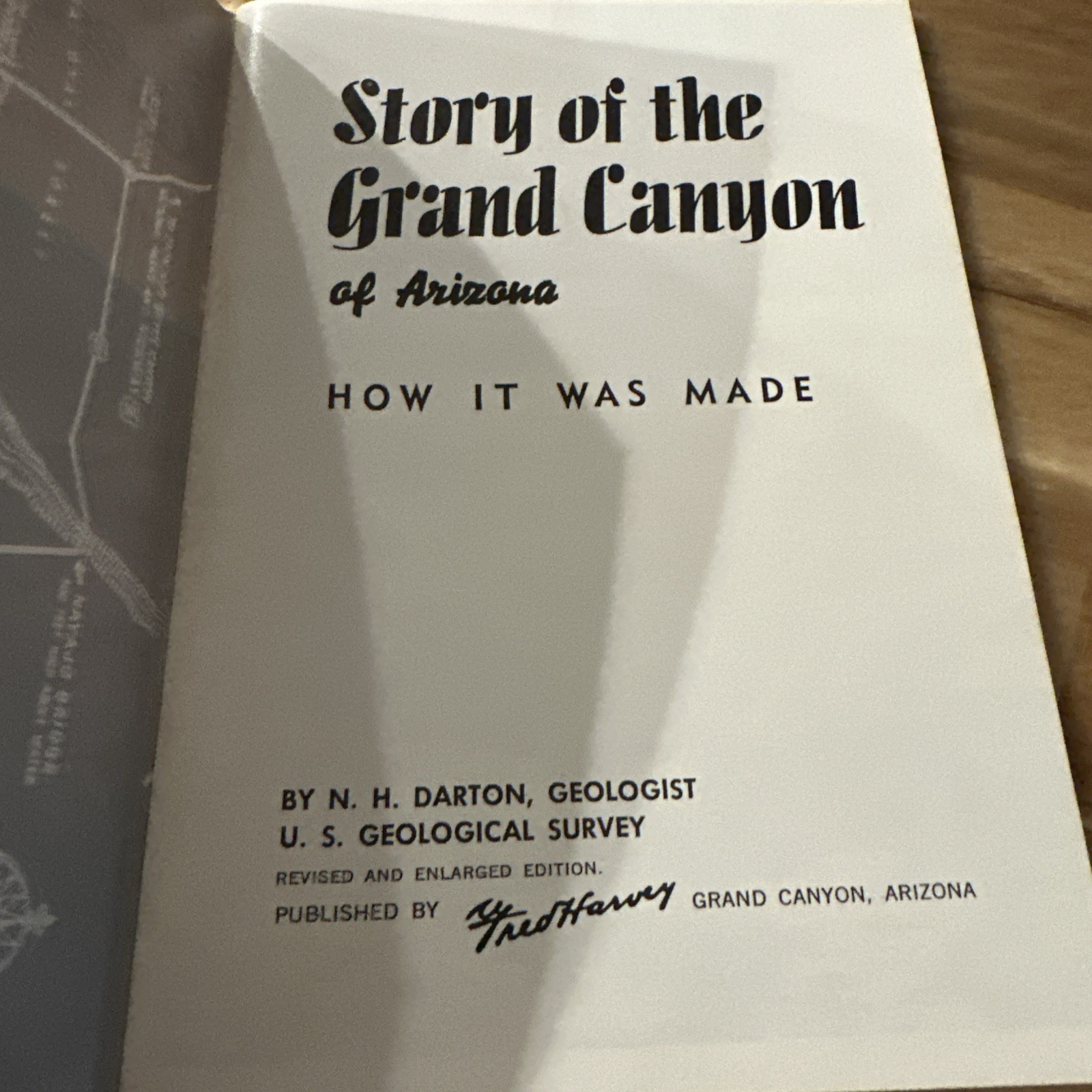 Vintage Booklet Story Of The Grand Canyon – How It Was Made 34th Edition 1962