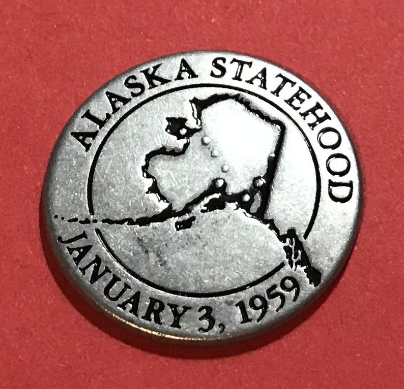 Alaska Statehood Moose Collectible Token
