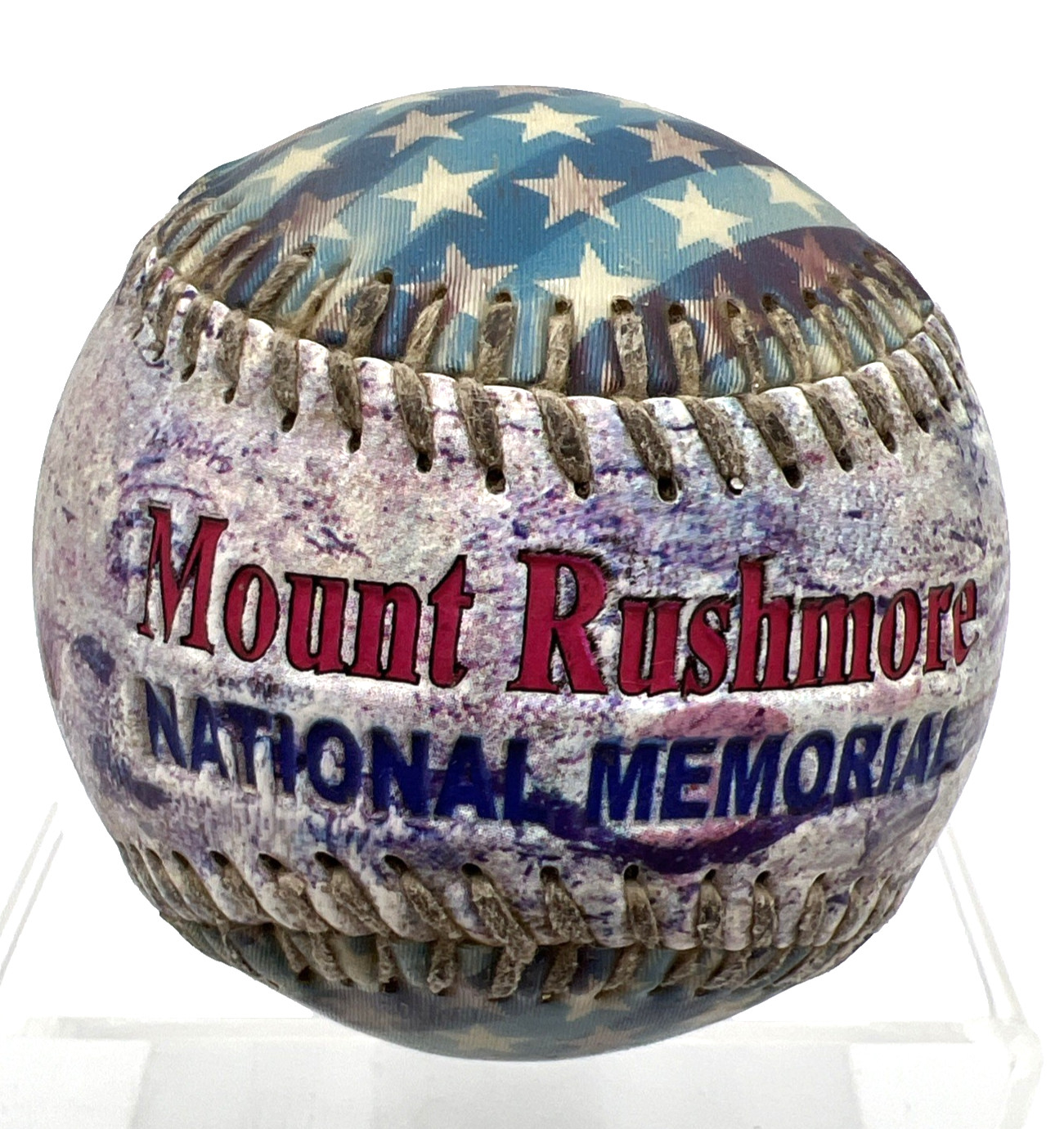 Mount Rushmore National Memorial Souvenir Baseball Gutzon Borglum South Dakota