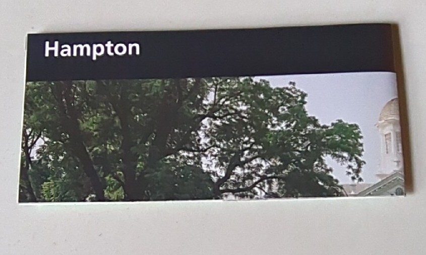 2017 Hampton National Historic Site Maryland Pamphlet NEW National Park Service