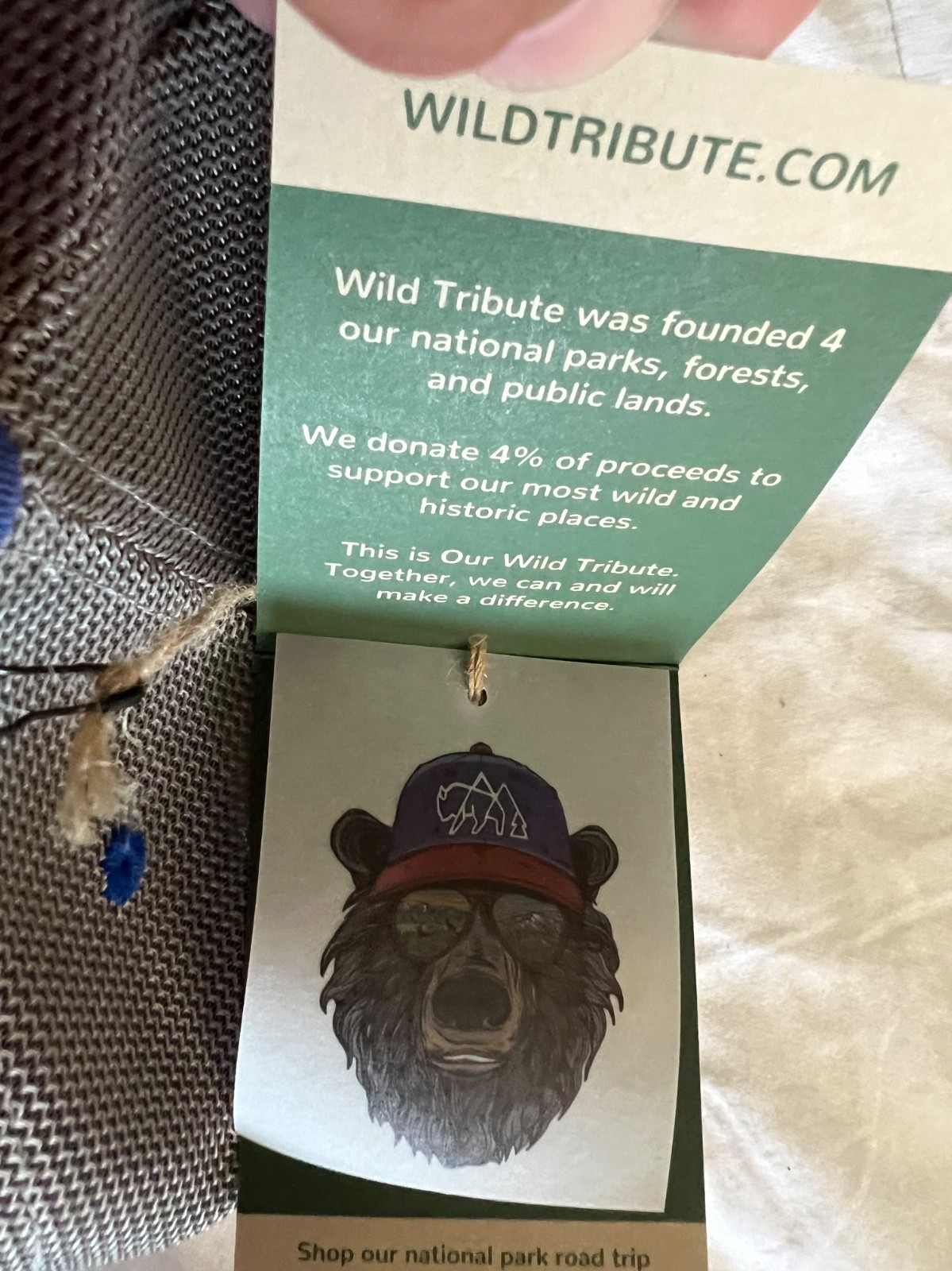 DENALI NATIONAL PARK Wild Tribute Fun Bus Baseball Hat Cap