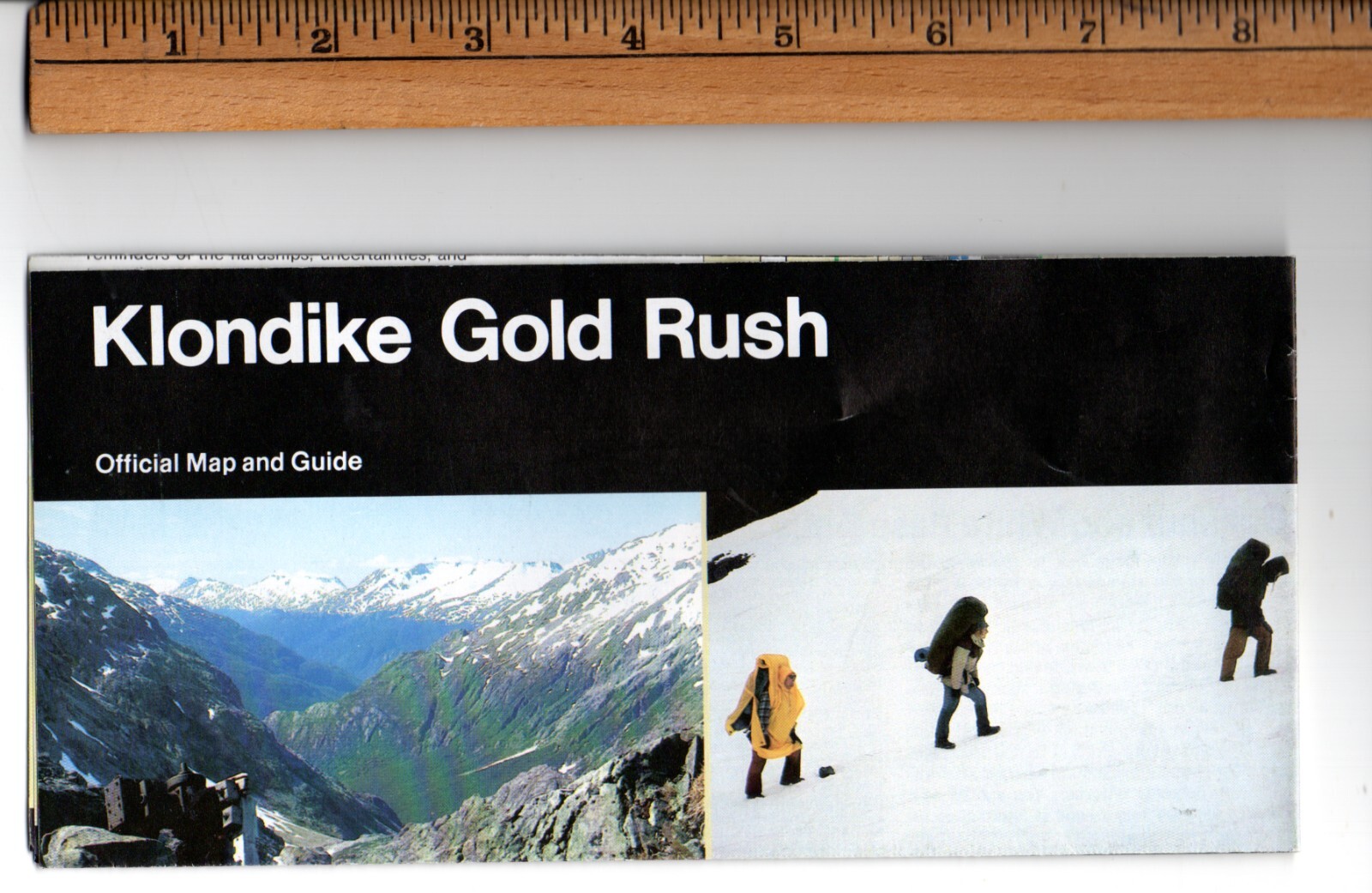 RARE/Two Vintage 1999-2000 Talkeetna, Alaska & Klondike Gold Rush Pamphlets