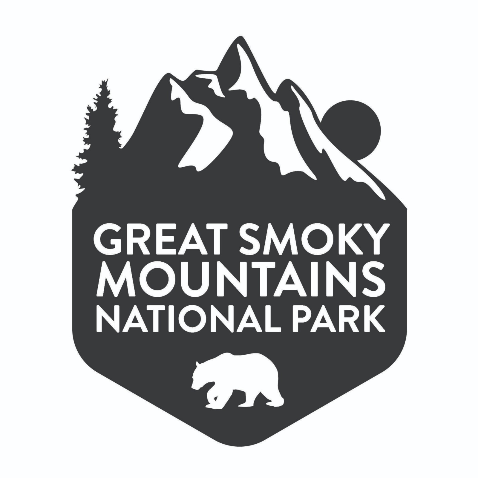 Great Smokey Mountain National Park Sticker N. Carolina Tennessee National Park