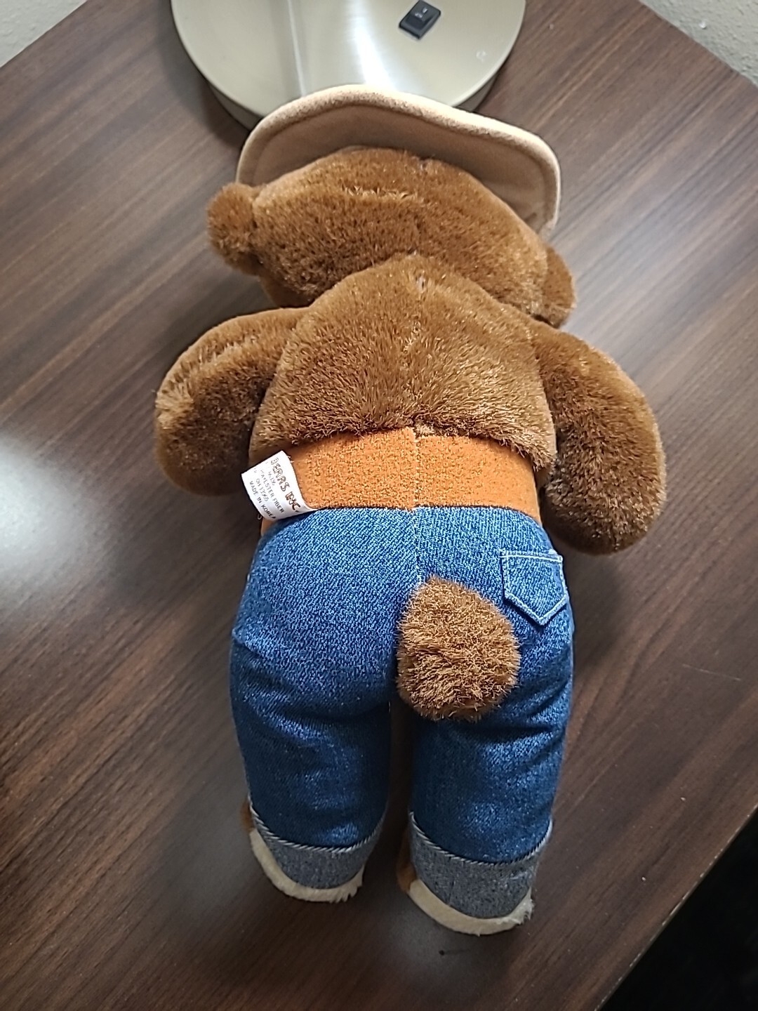 VTG Smokey The Bear Plush Bear 12″ Three Bears Inc 1980s