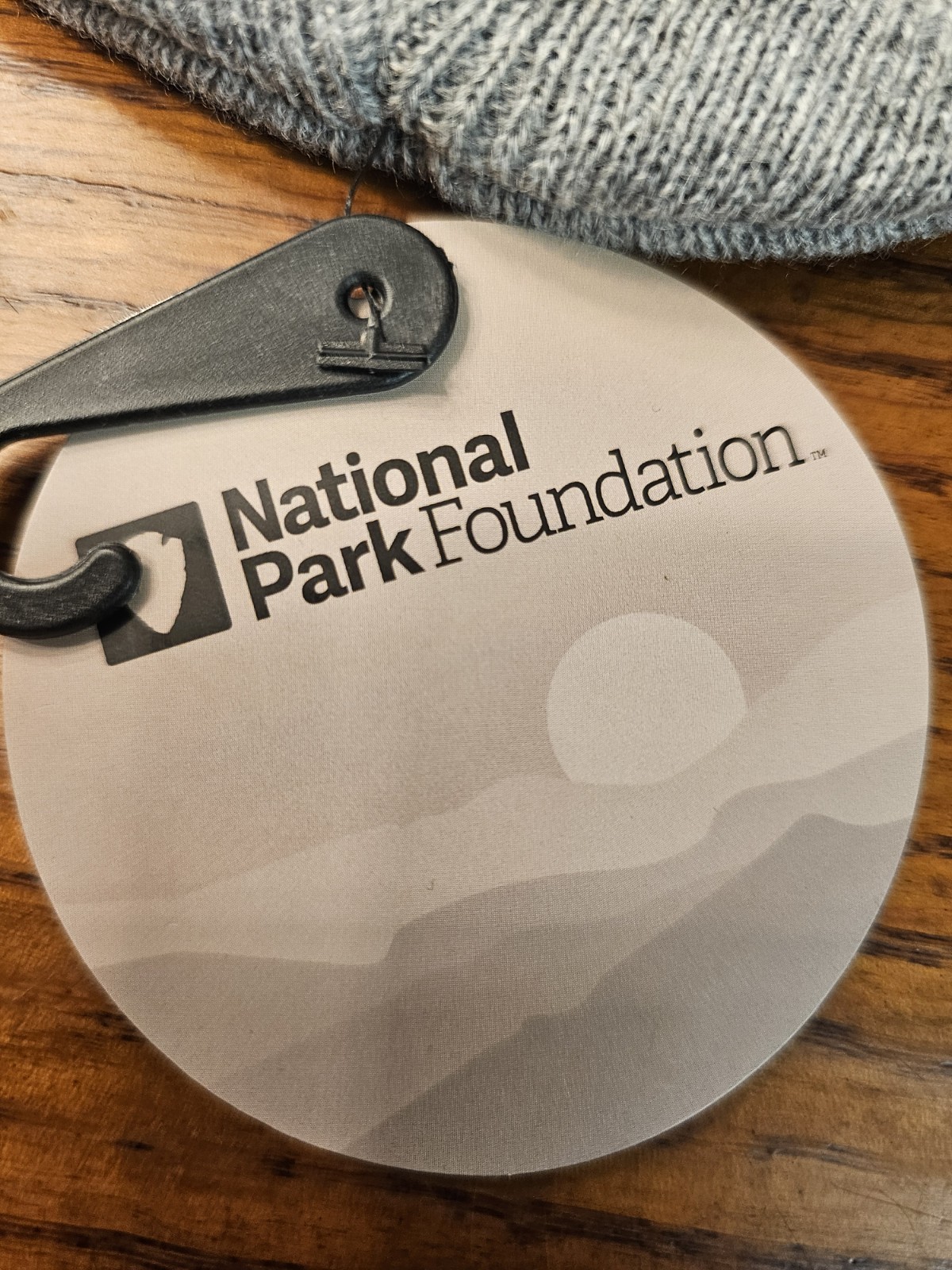 National Park Foundation Grand Canyon National Park Gray Knit Beanie Hat