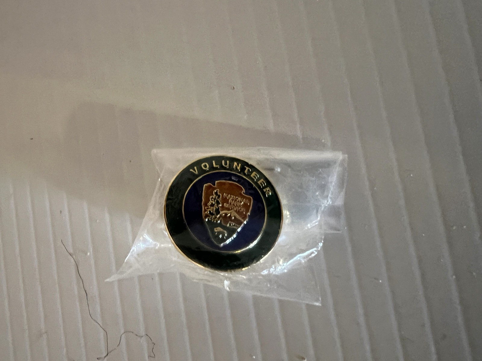 National Park Service NPS VOLUNTEER ENAMEL Lapel Pin