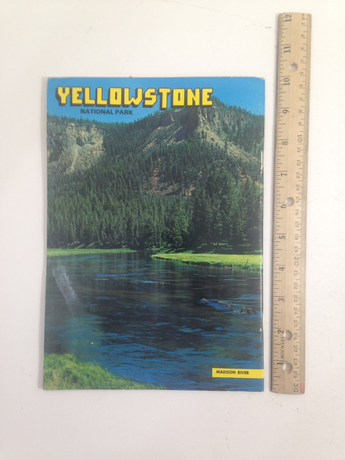 Vintage Yellowstone National Park brochure pamphlet tour guide souvenir vacation
