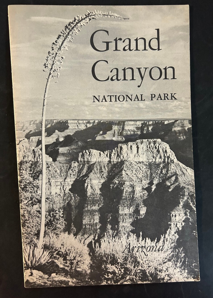 Vintage 1957 Grand Canyon National Park Brochure Pamphlet Map Guide Info Arizona