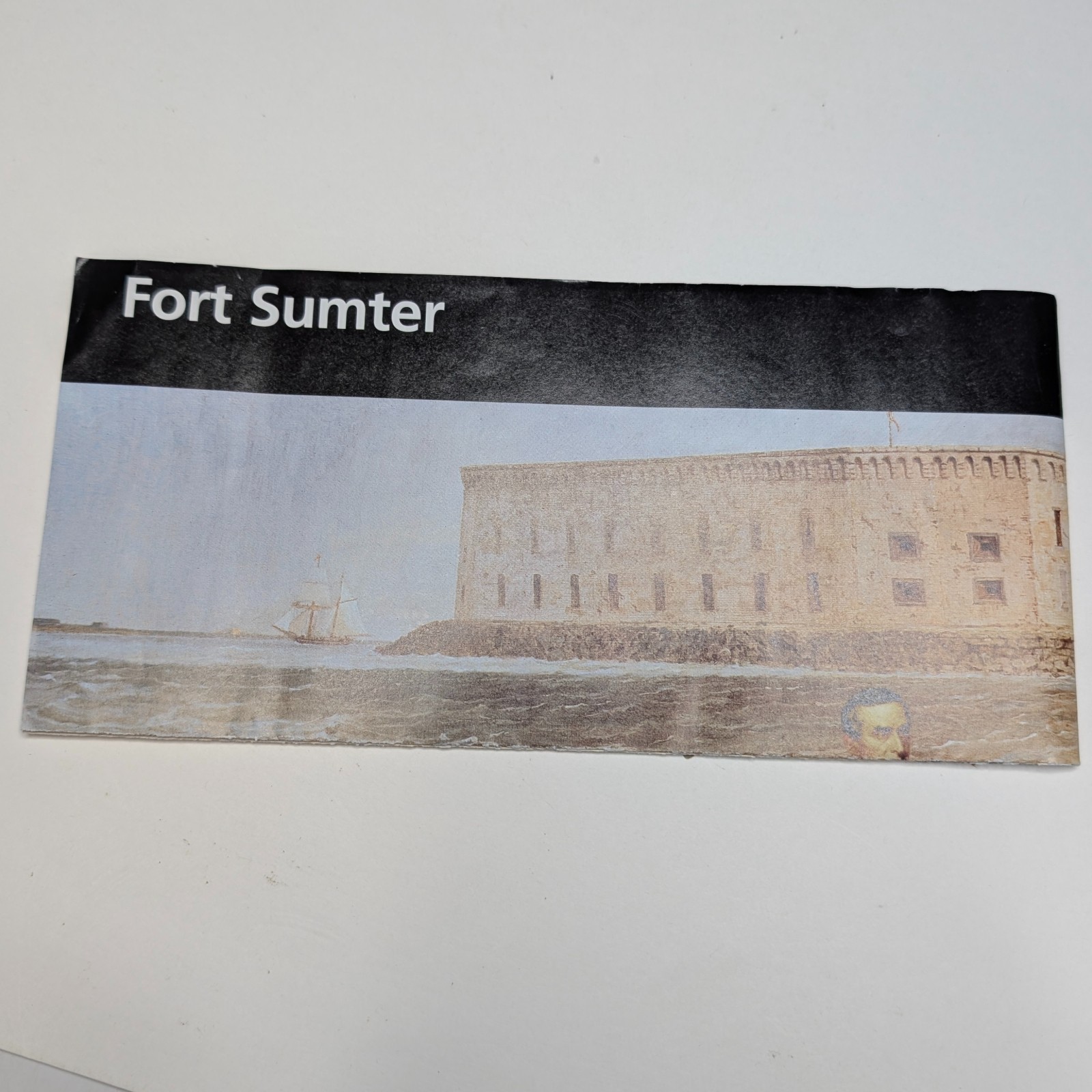 Fort Sumter National Historical Park South Carolina Civil War NPS Brochure Map