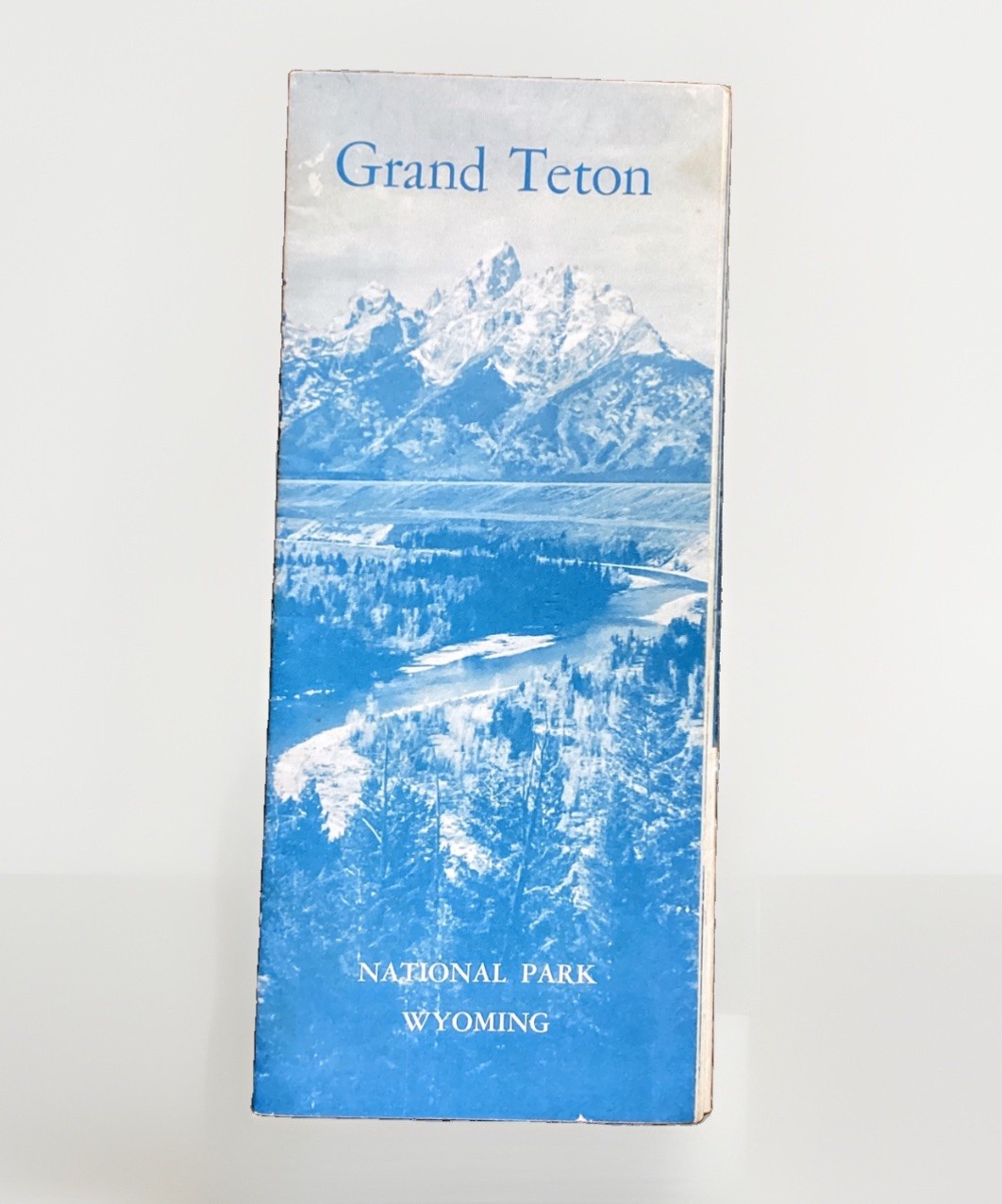 Grand Teton National Park Wyoming Brochure with Map 1958 US Dept of the Interior