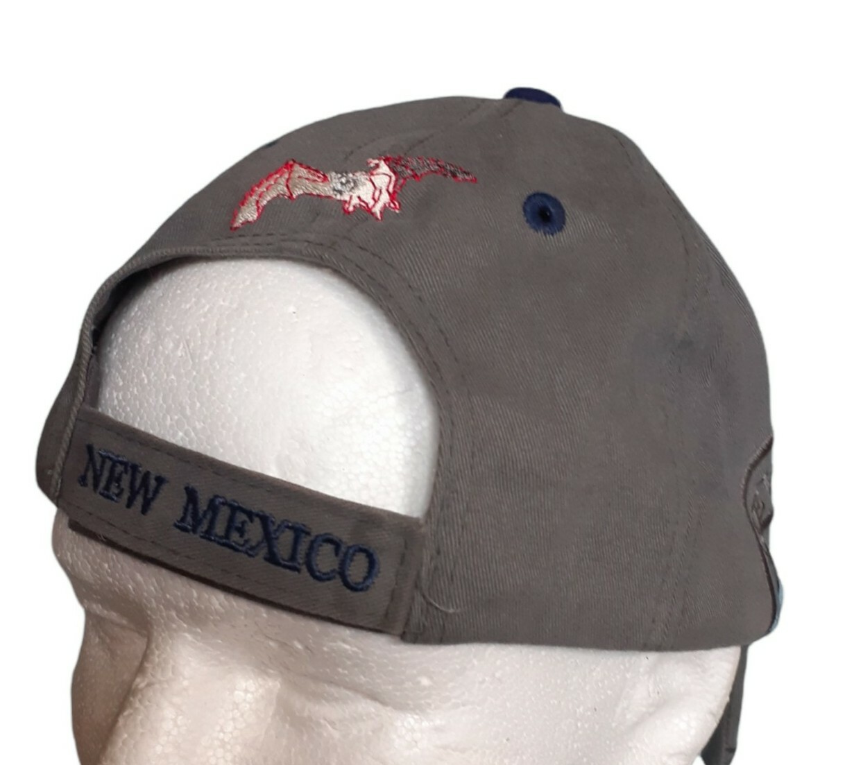 Vintage Carlsbad Caverns NM Hat Baseball Trucker Army Green