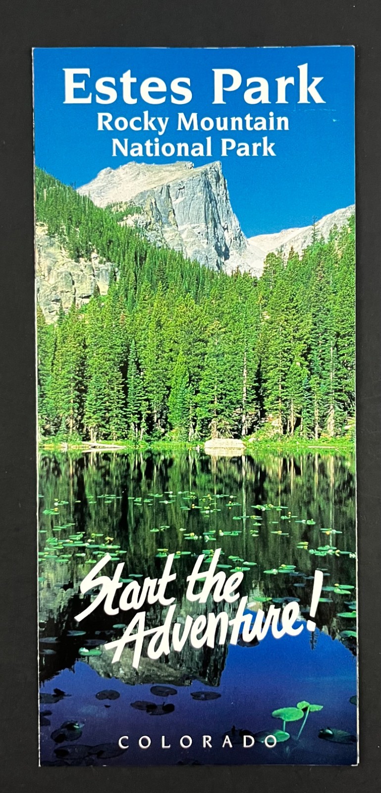 1990s Estes Park Rocky Mountain National Park Colorado Vintage Travel Brochure
