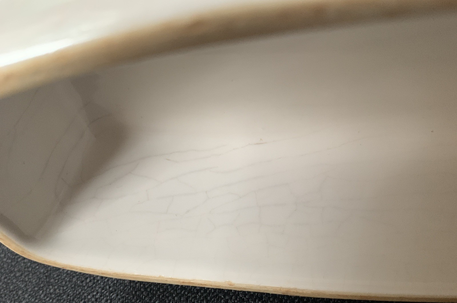 1900’s Antique Wawona Hotel Porcelain Butter Dish