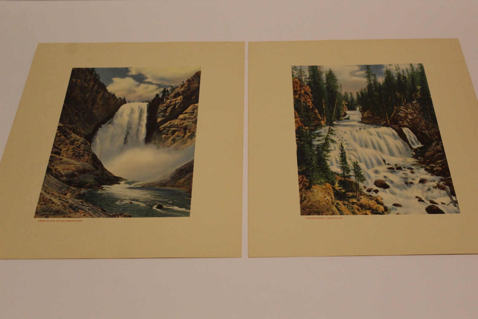 1930’s Yellowstone National Park The Red Portfolio Set – Haynes Inc. – 12 prints