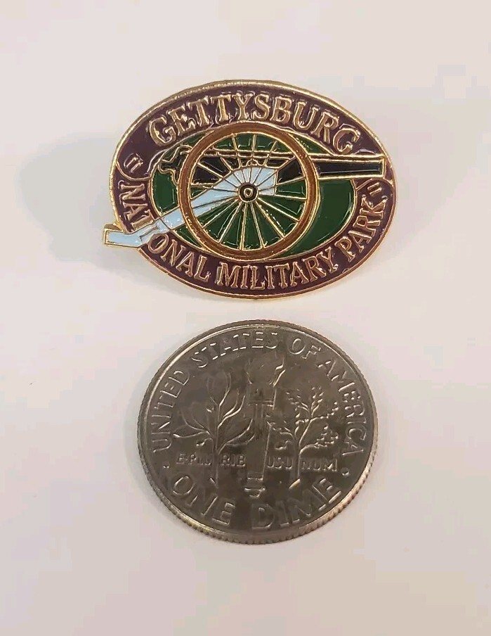 GETTYSBURG National Military Park Pennsylvania Collectible Souvenir Lapel Pin