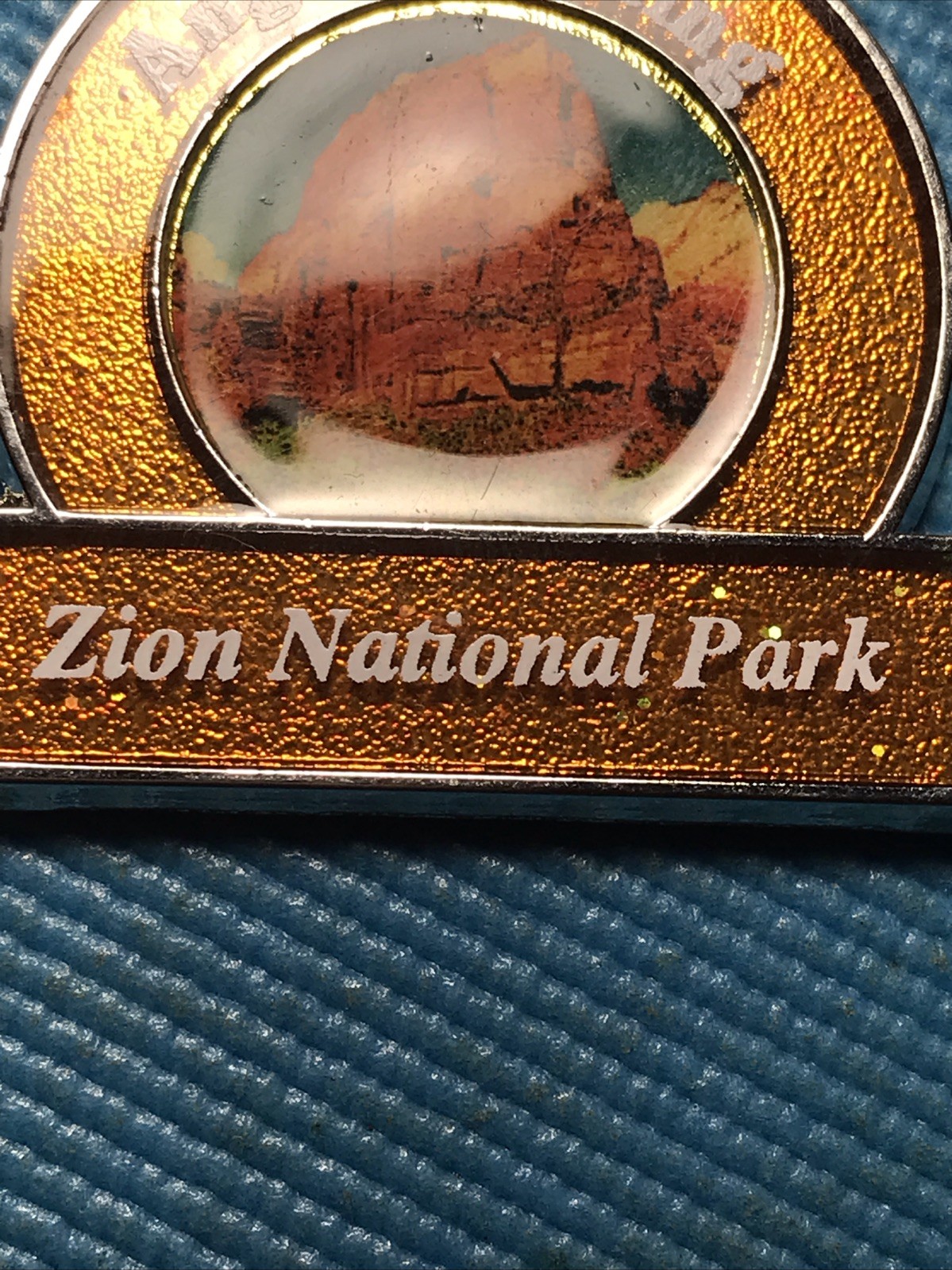 Vintage Utah Zion National Park Angels Landing Ornament Free Shipping