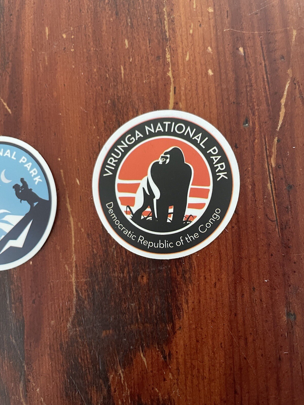 2 Set Virunga & Hoth National Park Outdoor Wilderness Sticker Decal