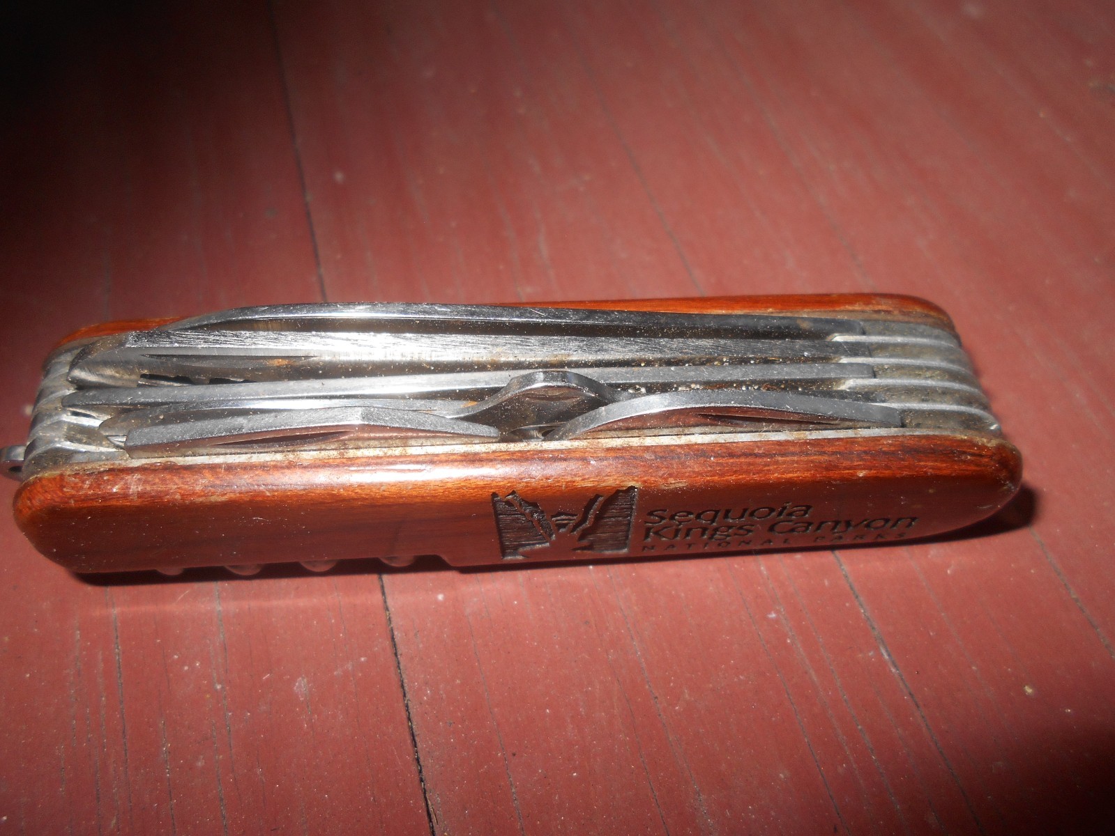Vintage Sequoia Kings Canyon National Parks Multi-Tool Pocket Knife