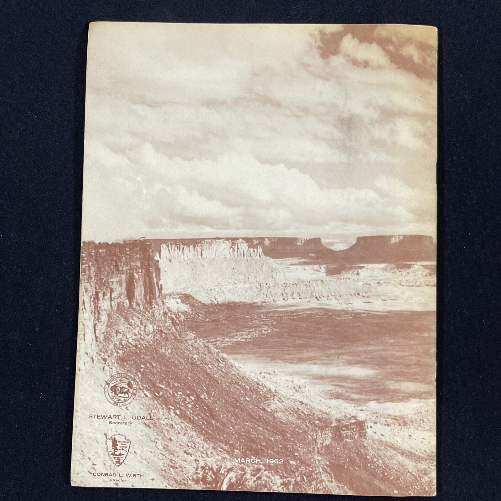 Canyonlands National Park Proposal 1962 Map Info Park Plan Impact Vintage + News