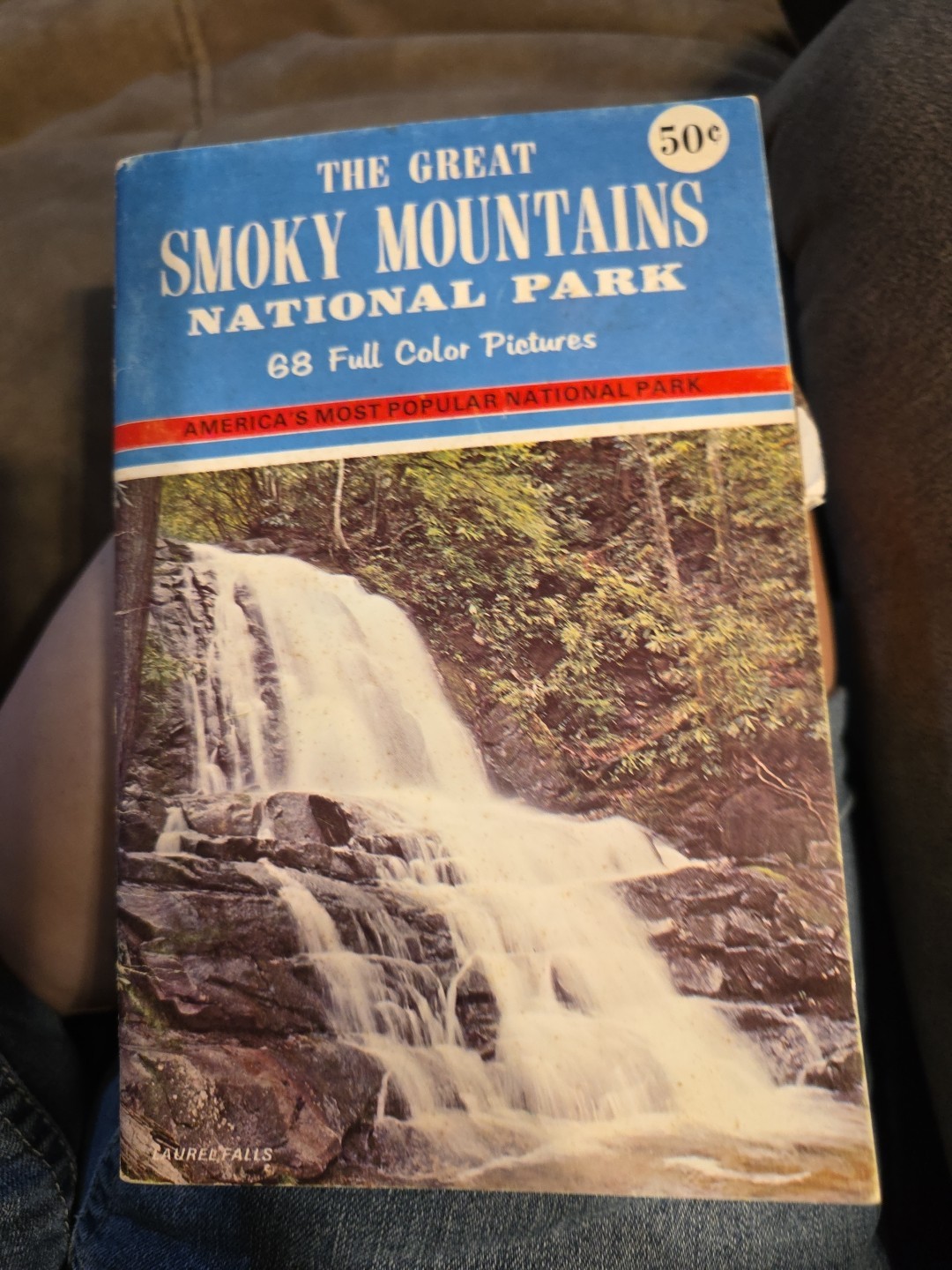 The Great Smoky Mountains National Park Vtg Travel Guide 1973 With Extra Poster