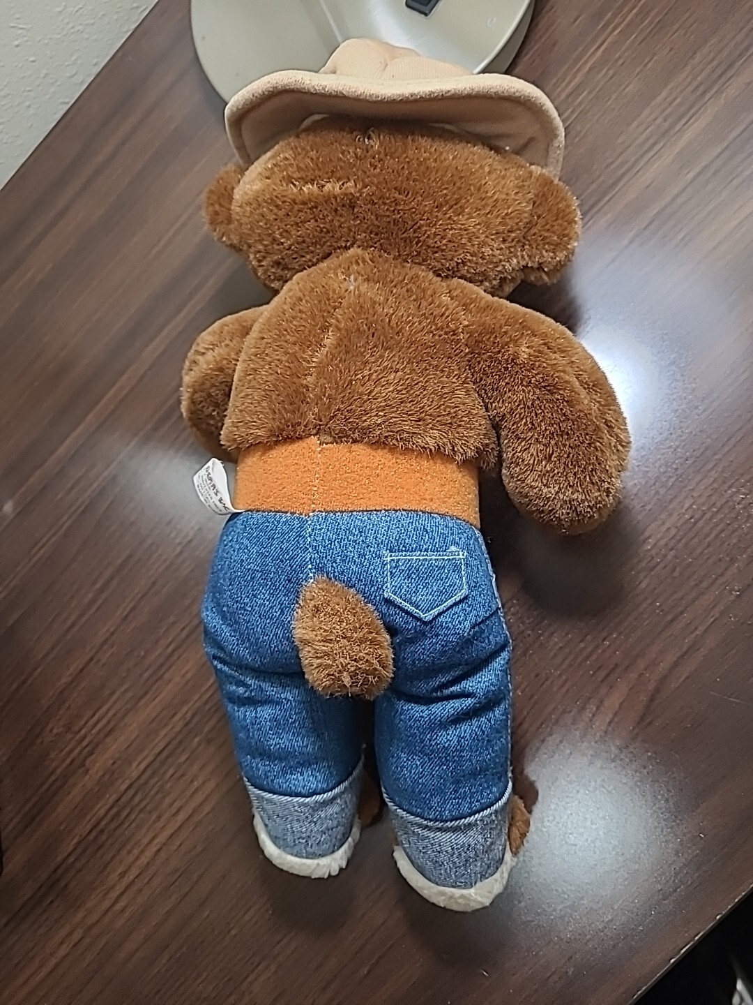 VTG Smokey The Bear Plush Bear 12″ Three Bears Inc 1980s