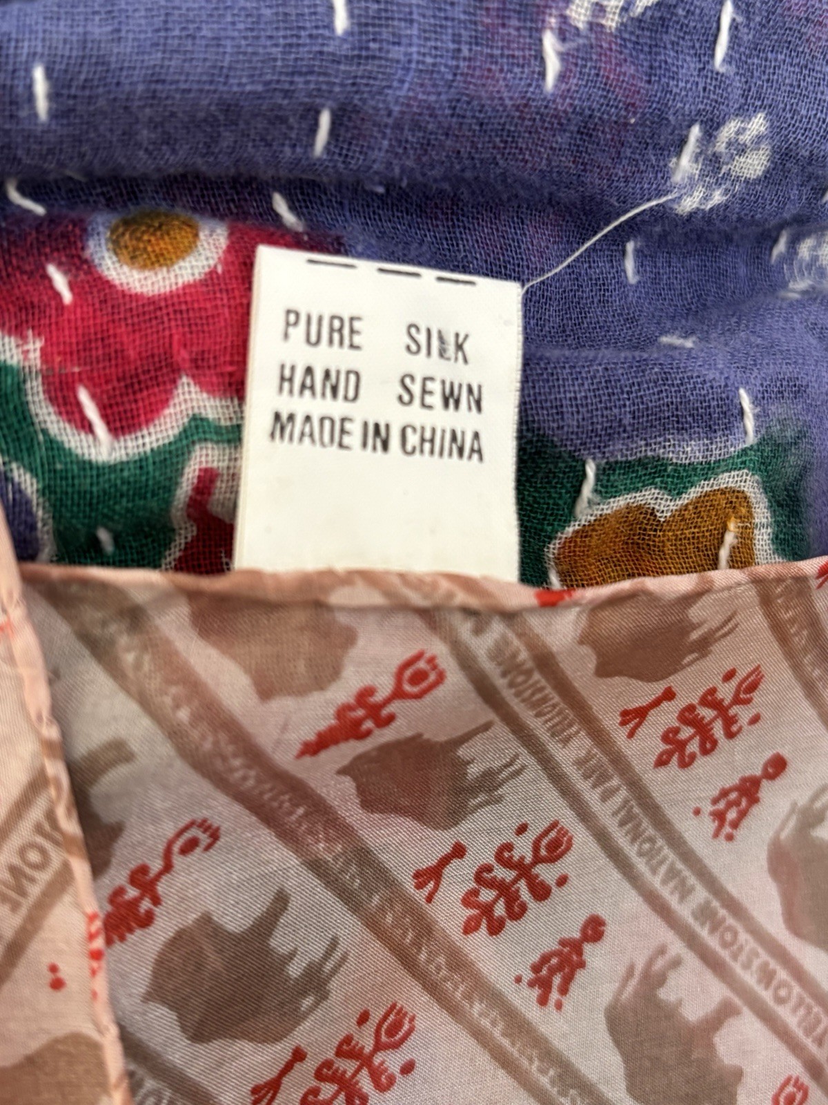 *RARE FIND* Lot Of 4 Vintage Silk Yellowstone Souvenir Scarves Bison Buffalo 32”