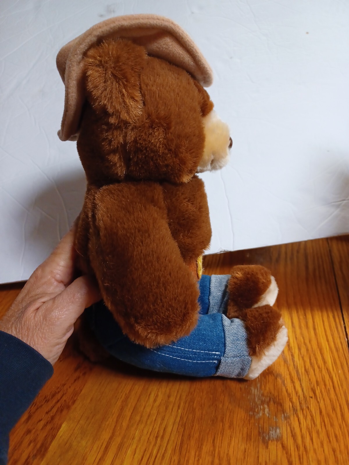 Vintage 1985 Smokey The Bear stuffed animal Three Bears Inc. US Forest Svc. 14″