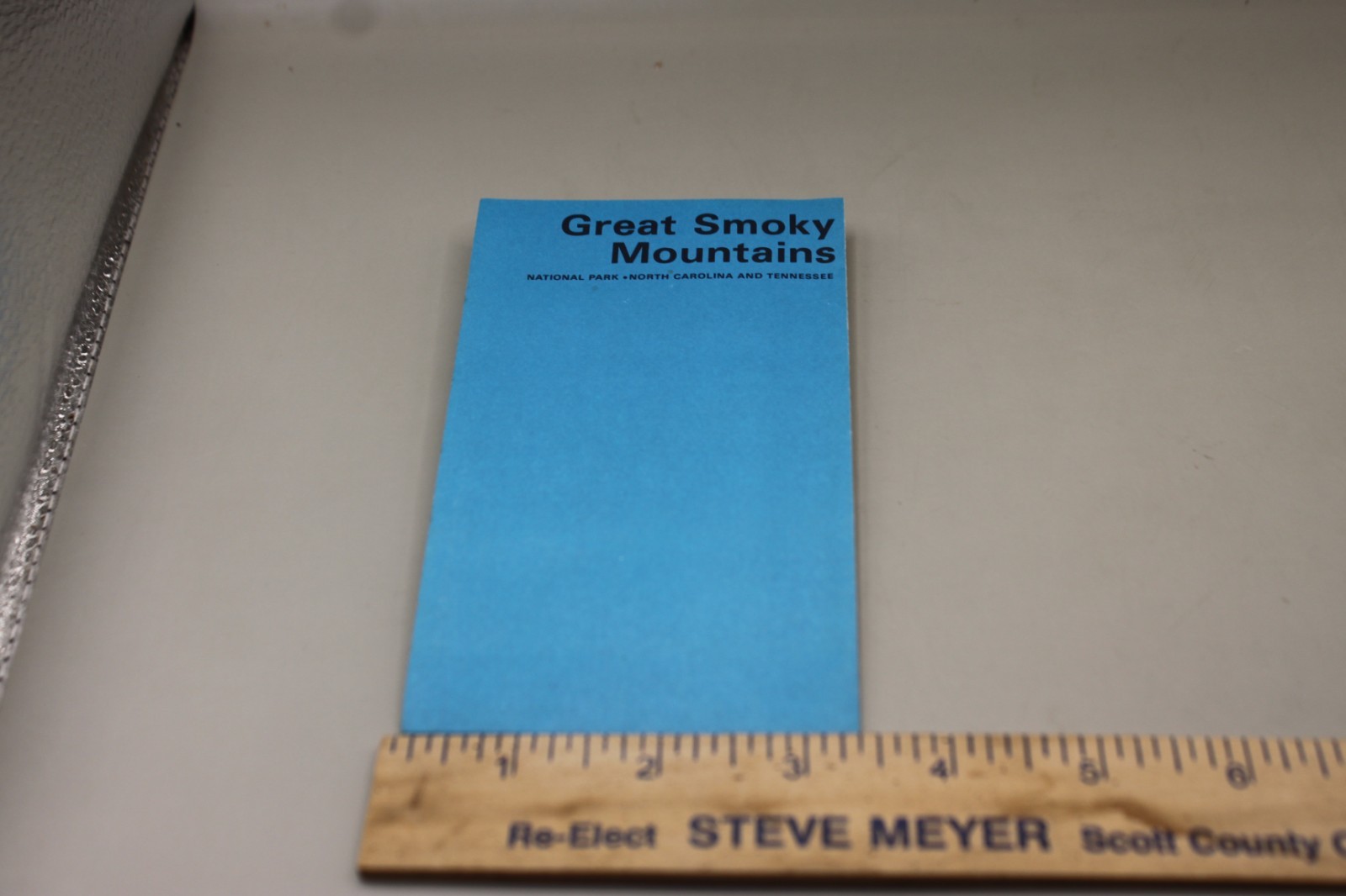 Vintage Great Smoky Mountains National Park fold out map 1976