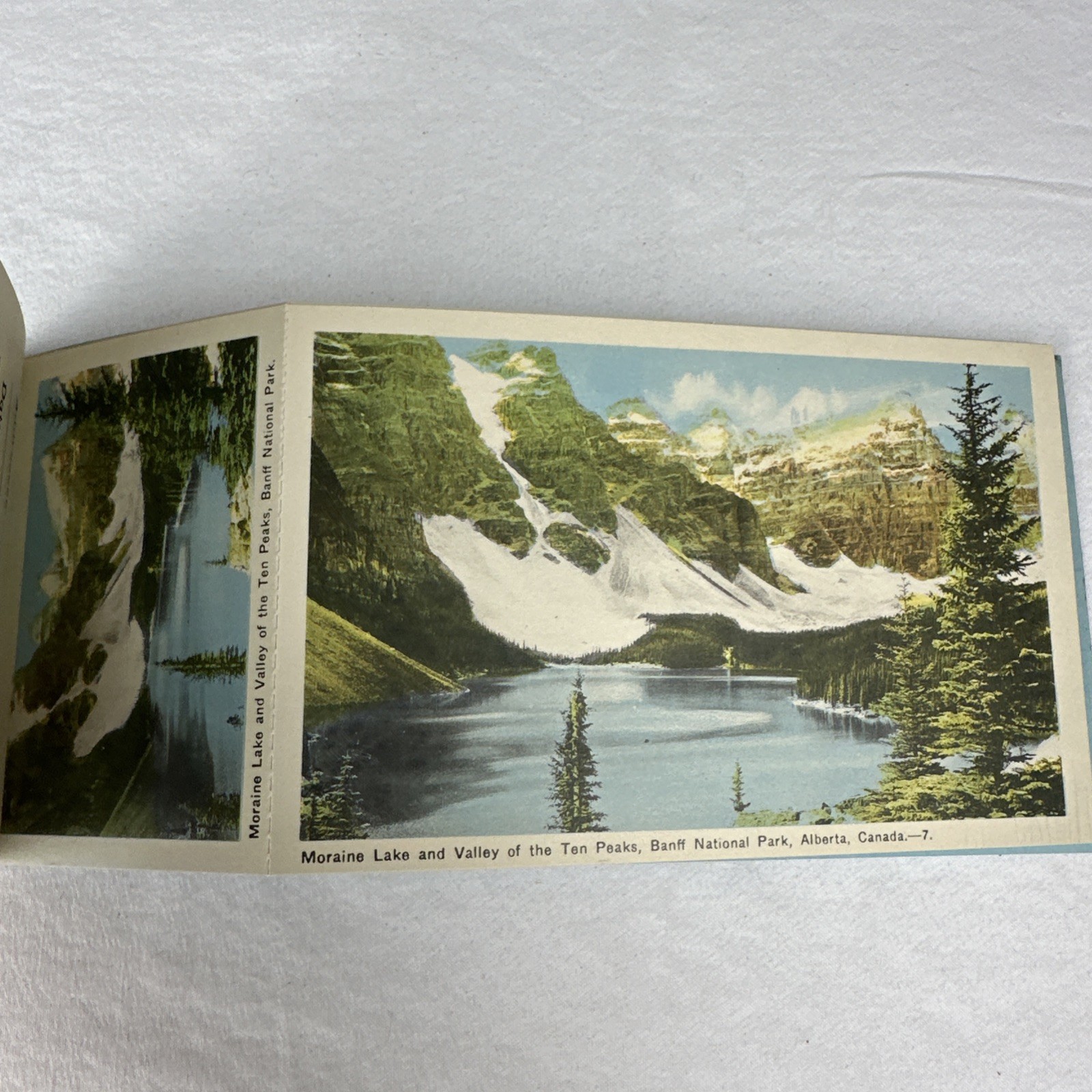 Vintage PECO Banff National Park Miniature View Album 1930s Post Cards Set of 10