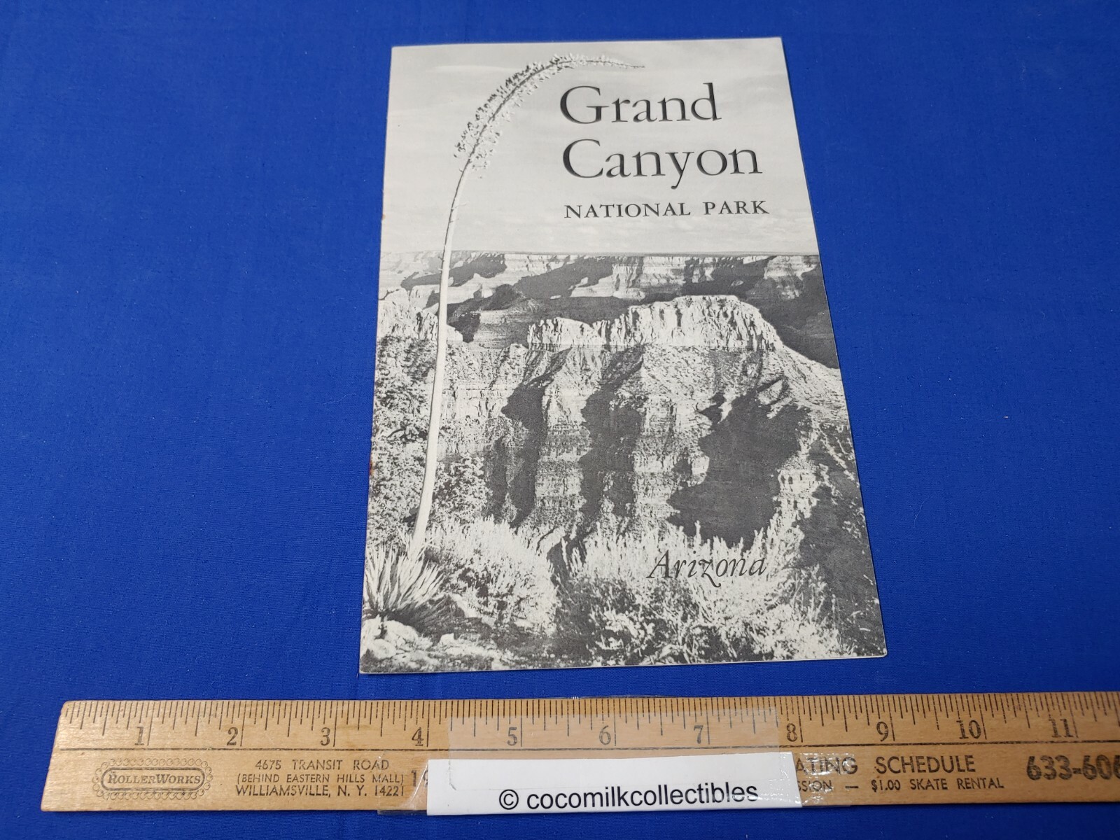Vintage 1957 Grand Canyon National Park Arizona Booklet Pictures Write Ups Map
