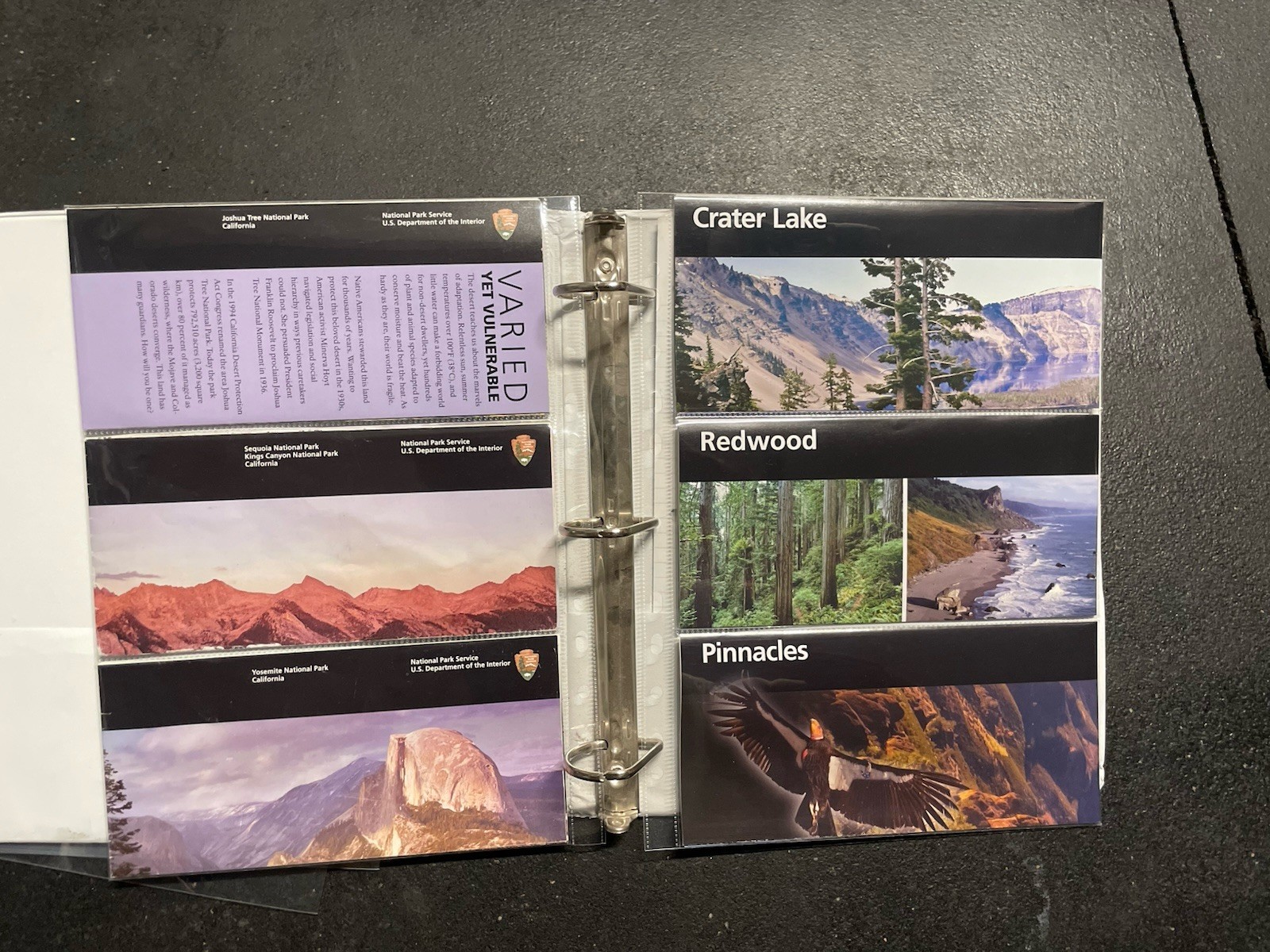 National Park And Monument Brochure 3 Pocket Horizontal Sleeves – Pack Of 10