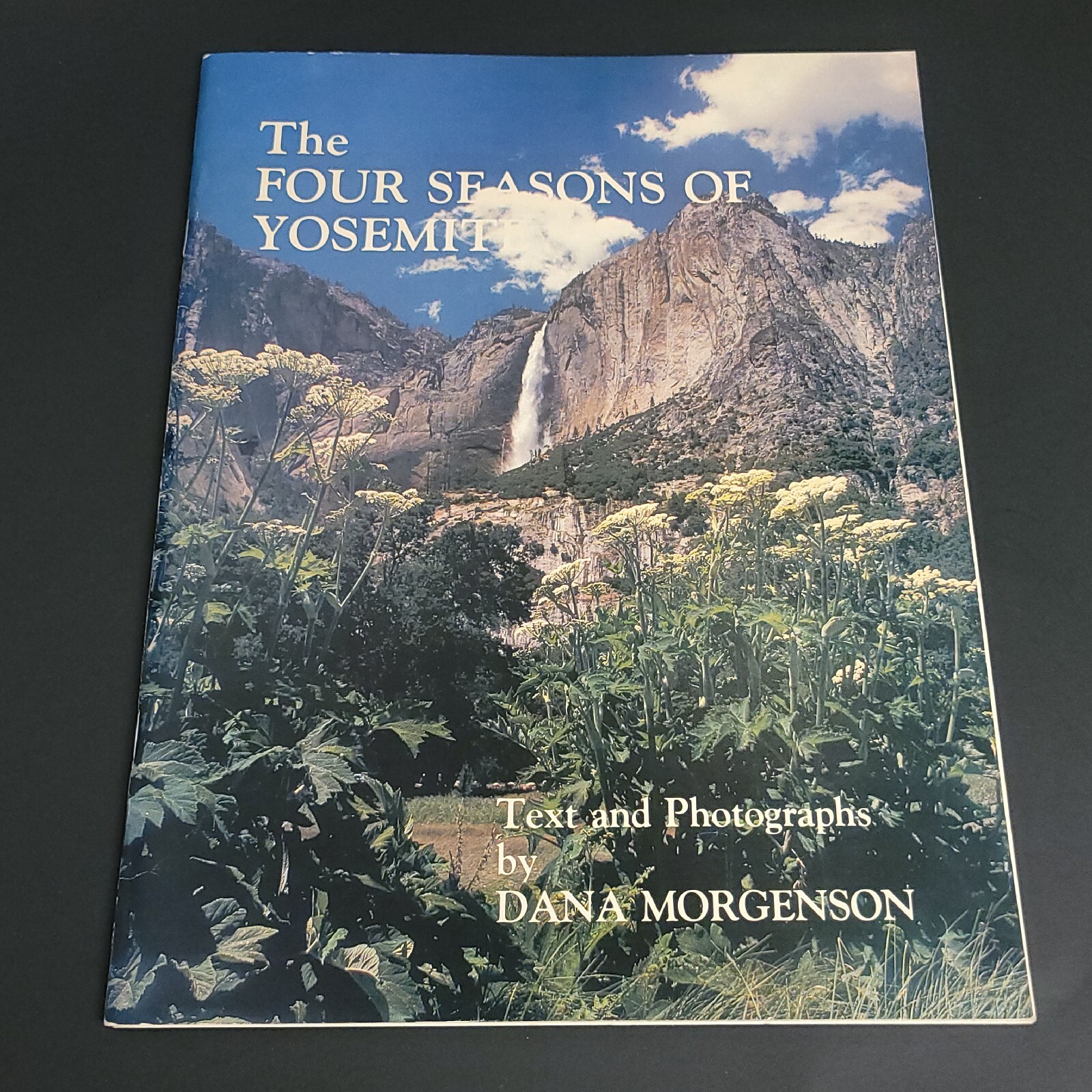 1978 National Park Booklet THE FOUR SEASONS OF YOSEMITE Morgenson Photos Text
