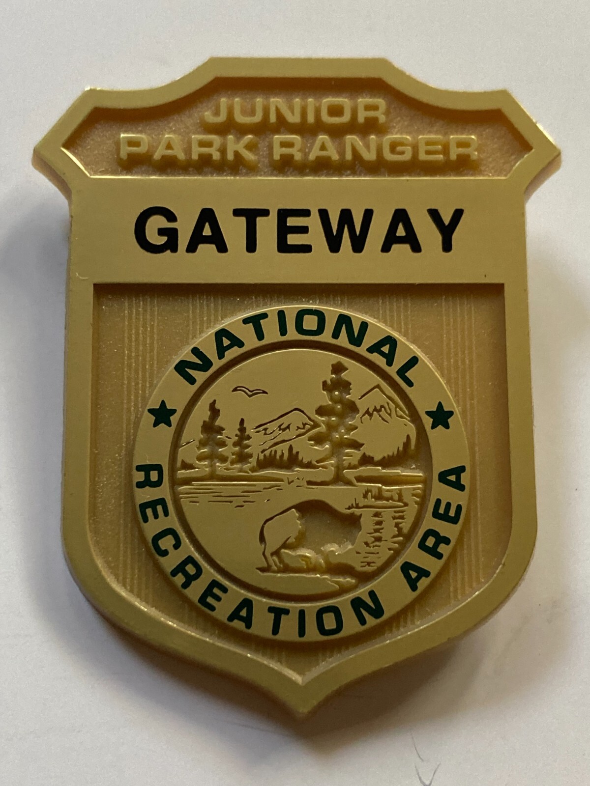 OLD GATEWAY RECREATION AREA National Park Junior Ranger Badge BROOKLYN NEW YORK