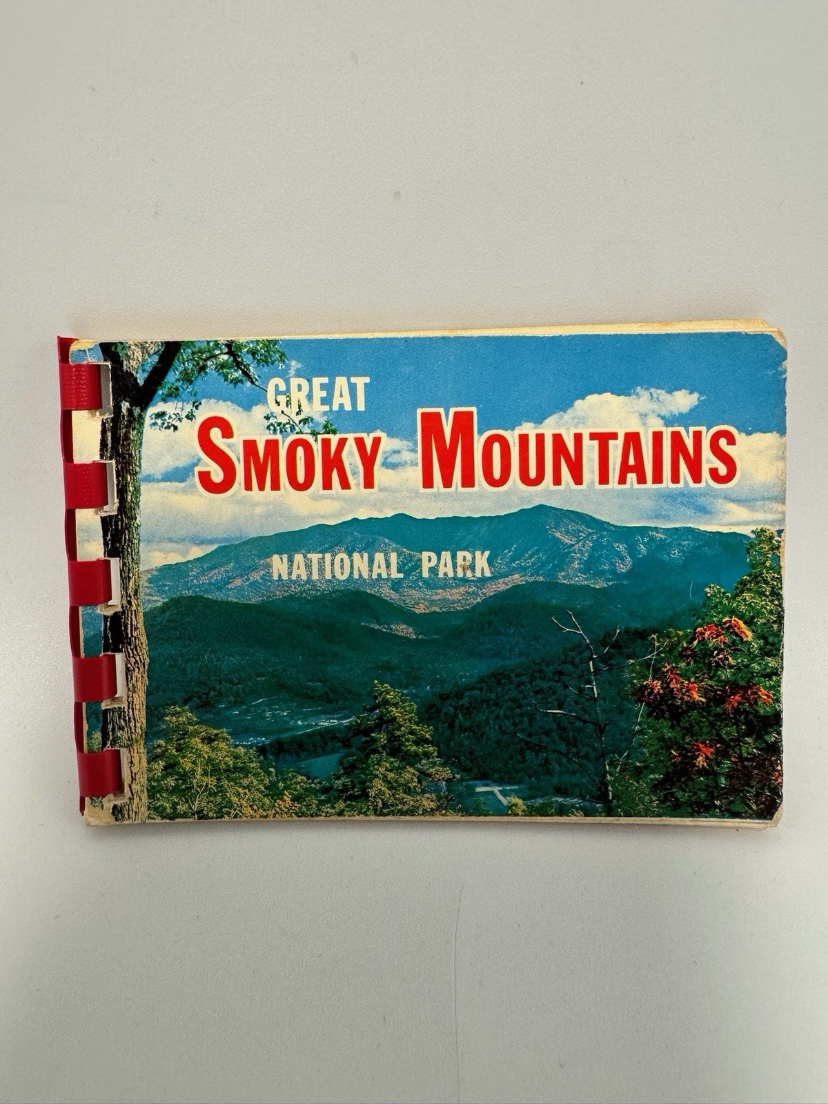 Vintage Great Smoky Mountains National Park Souvenir Photo Booklet Asheville