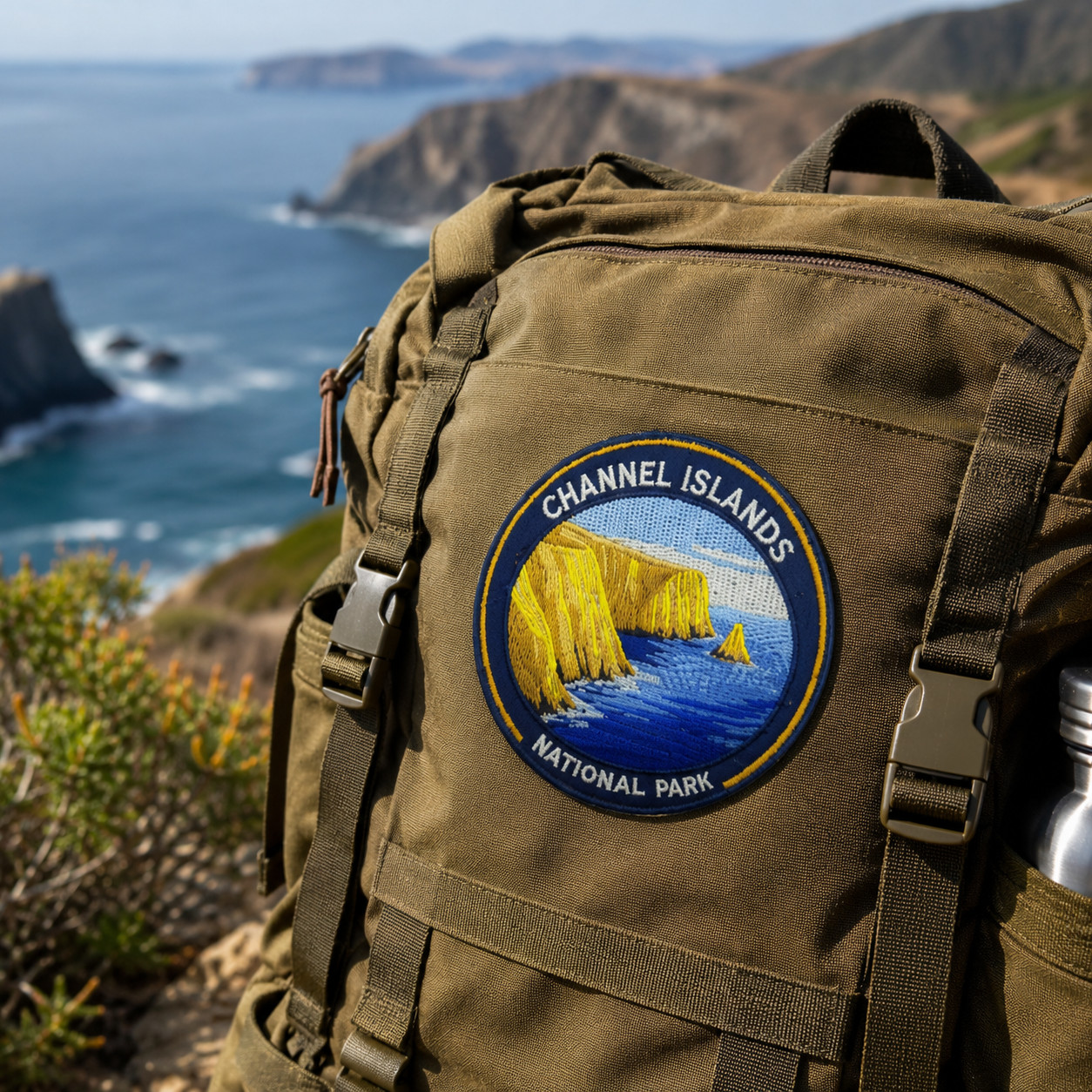 Channel Islands National Park Patch Iron On Embroidered Travel Souvenir Badge