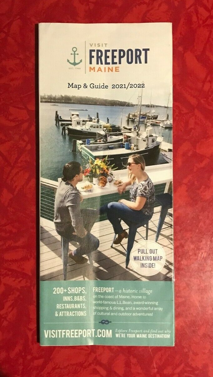 FREEPORT MAINE MAP & GUIDE 2021 – 2022