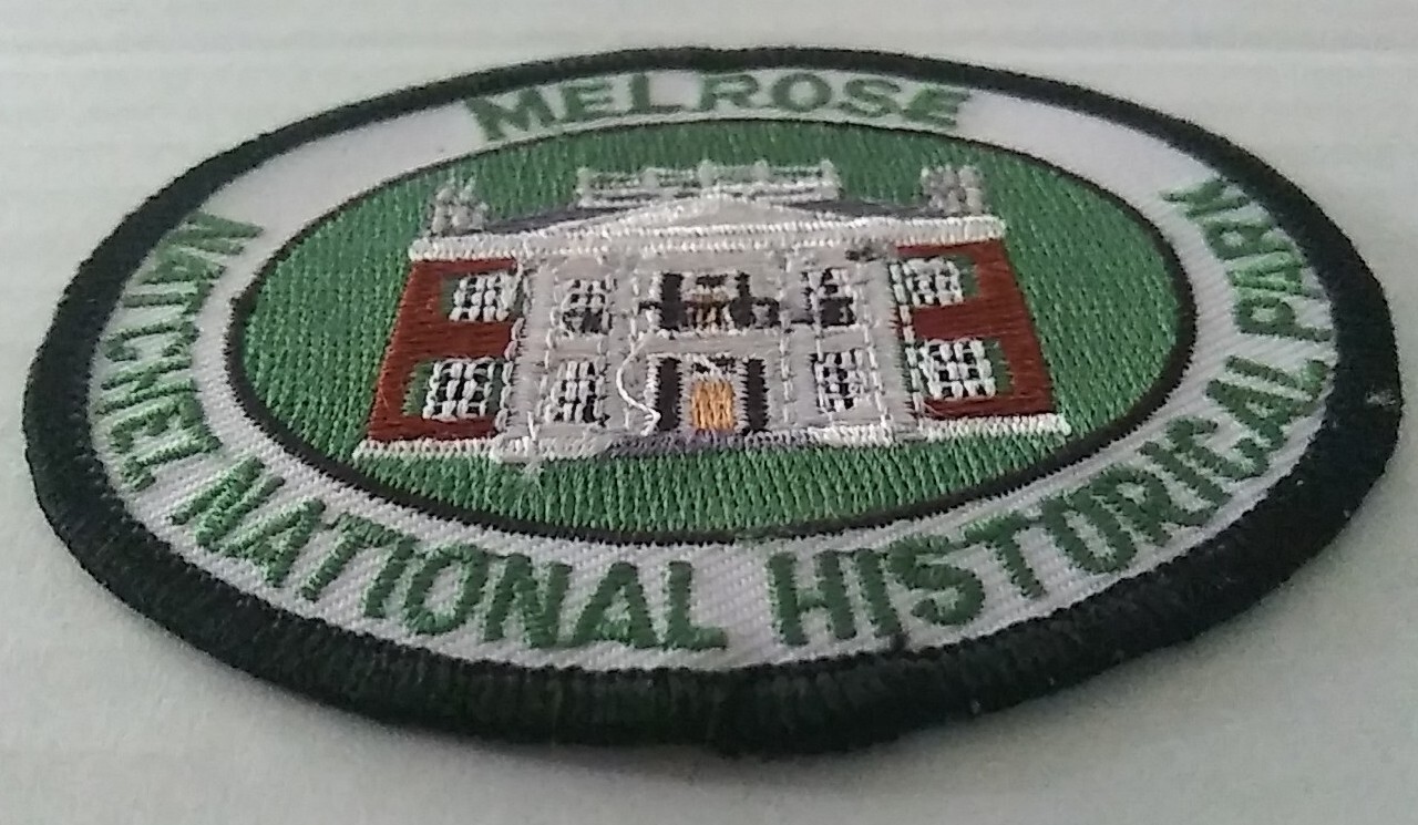 Vintage Melrose Natchez National Historical Park Iron/Sew On PATCH Rare 3.5”× 3″