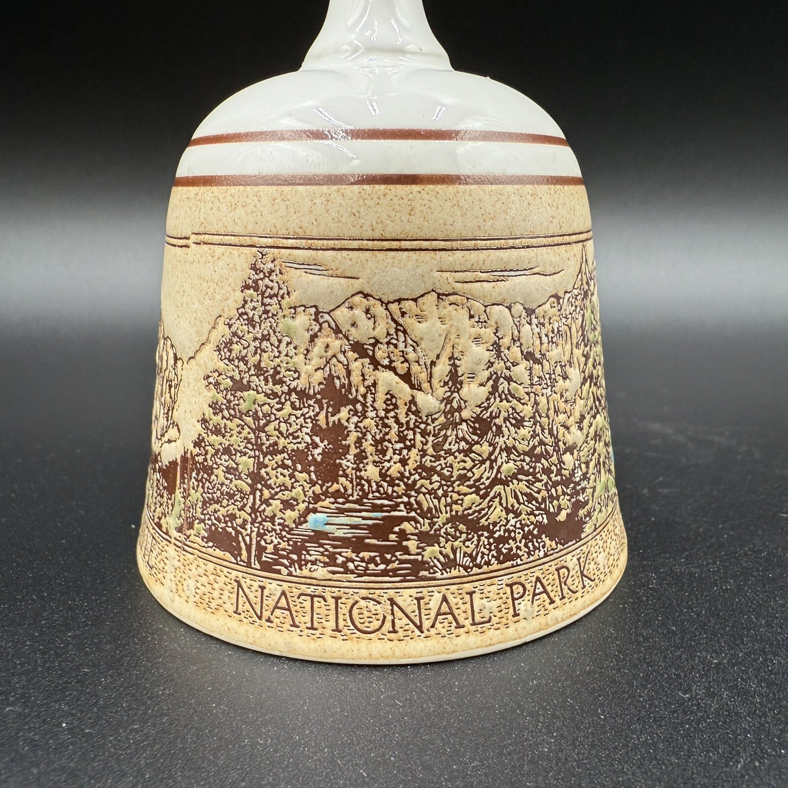 Vintage Yosemite National Park Ceramic Bell Souvenir Travel Collectible