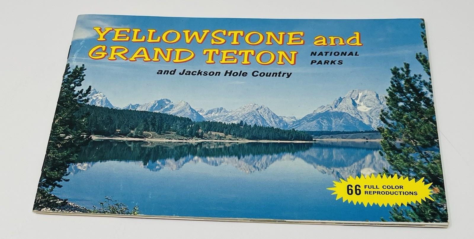 1960’s Yellowstone And Grand Teton Jackson Hole County Tourist Guide Map Book