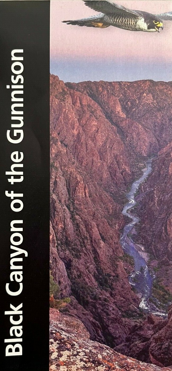 BLACK CANYON of the GUNNISON NATIONAL PARK SERVICE UNIGRID BROCHURE GPO 2024