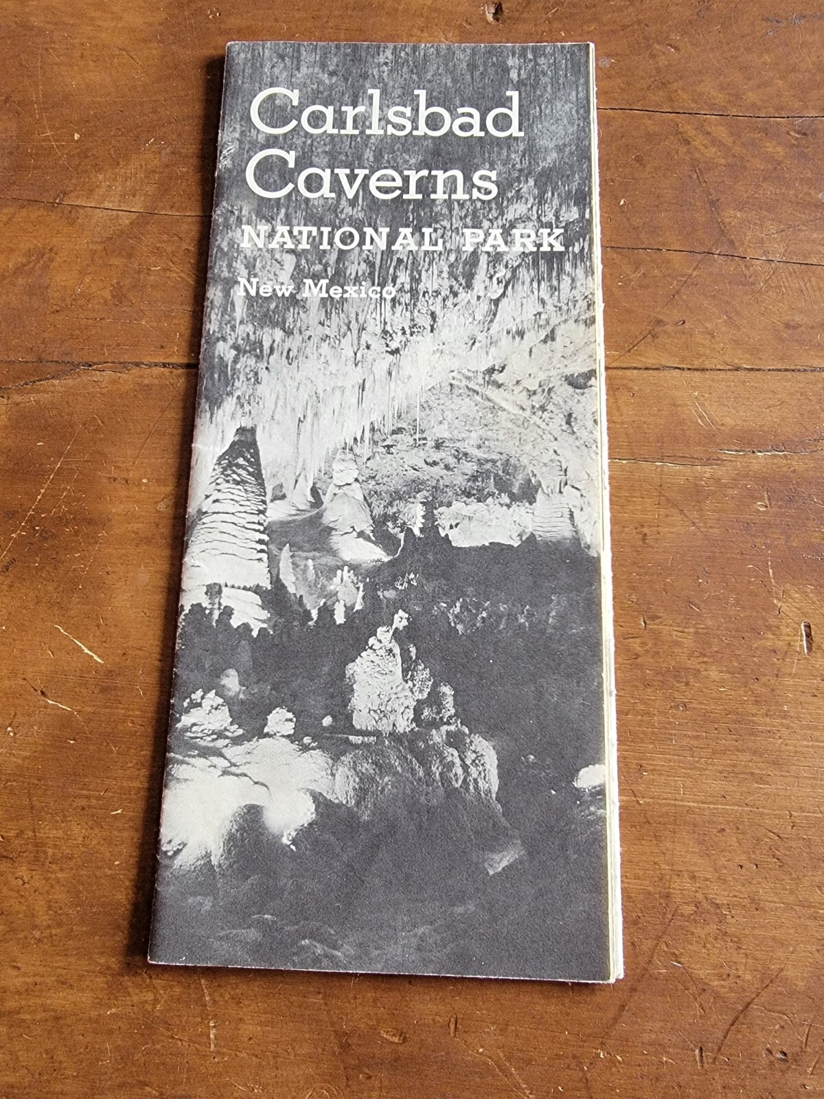 Carlsbad Caverns National Park, New Mexico VINTAGE 1963 Travel Brochure